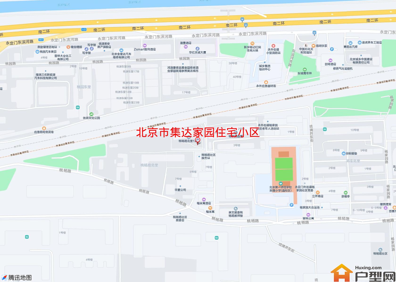 集达家园住宅小区小区 - 户型网