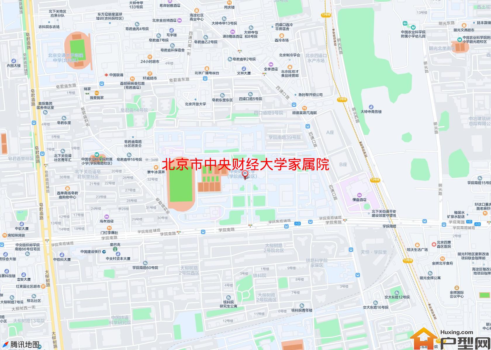 中央财经大学家属院小区 - 户型网