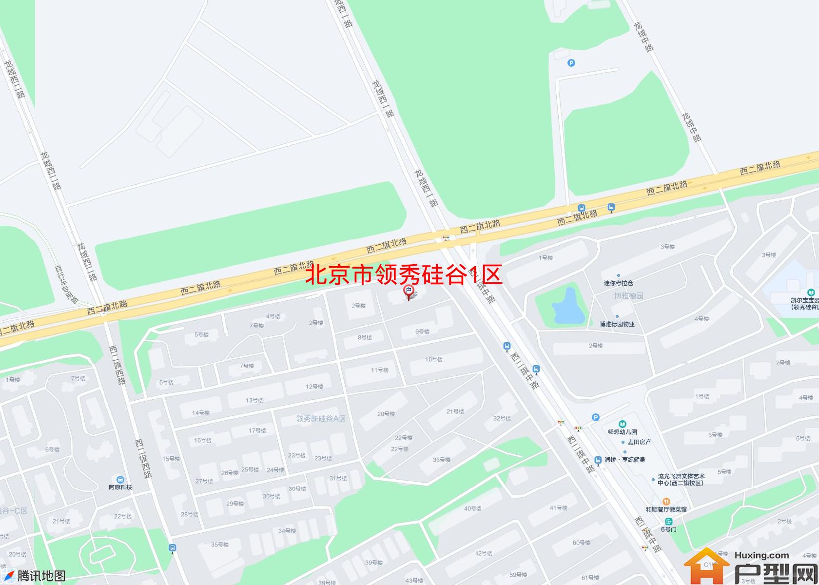 领秀硅谷1区小区 - 户型网 领秀硅谷1区小区 - 户型网
