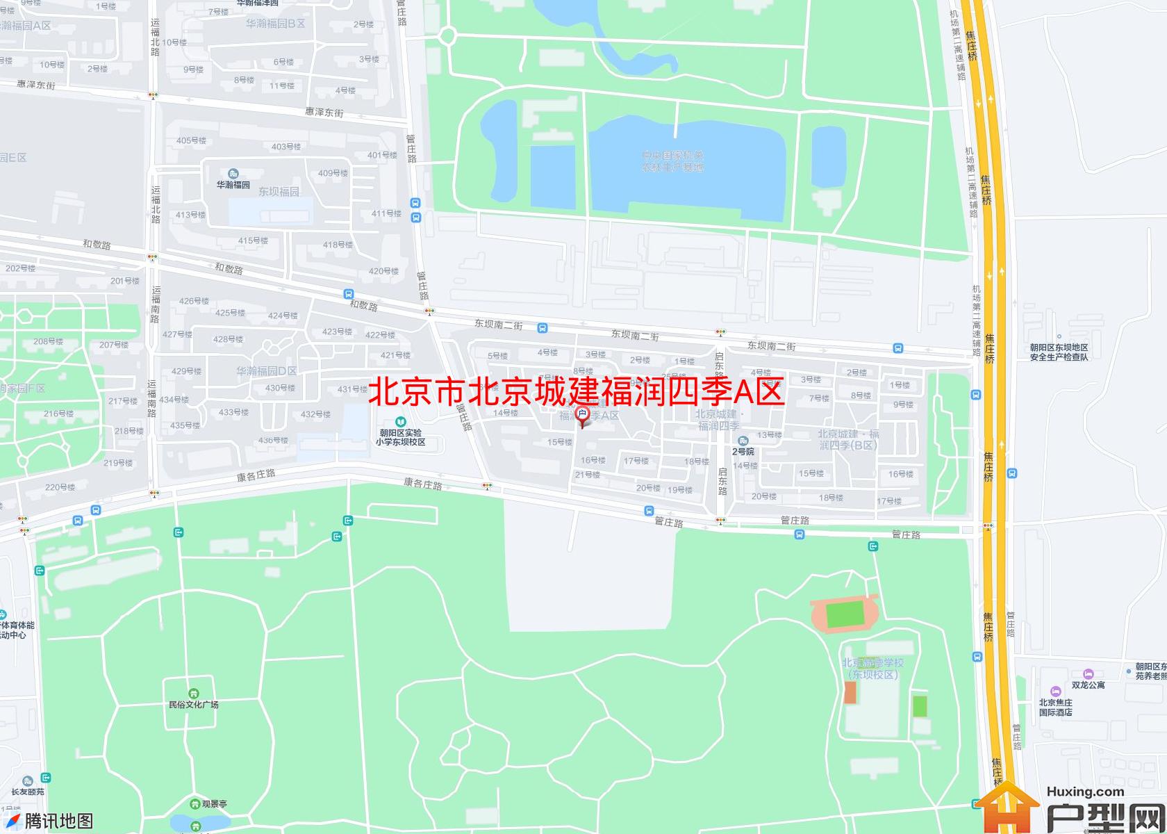 北京城建福润四季A区小区 - 户型网
