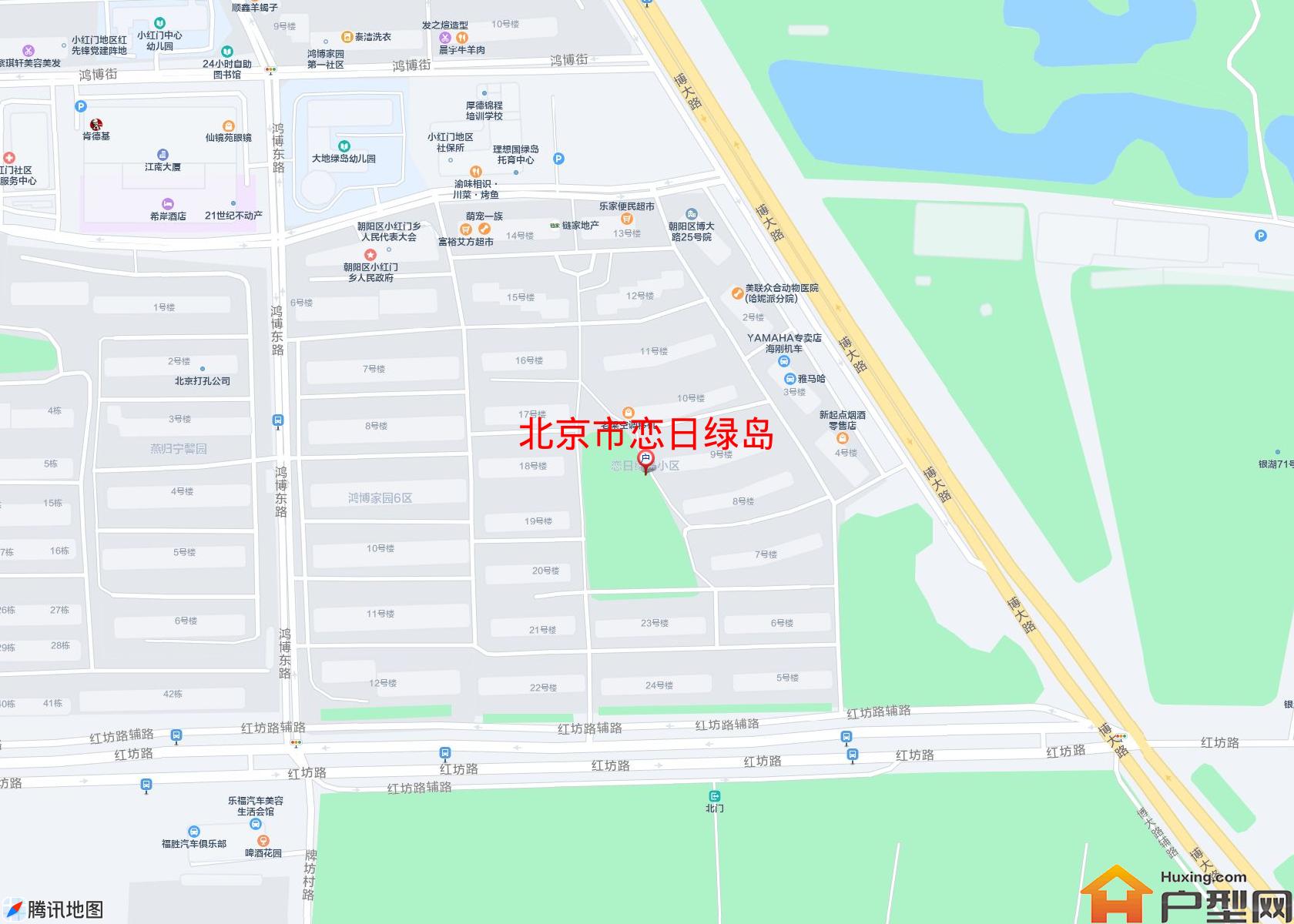 恋日绿岛小区 - 户型网