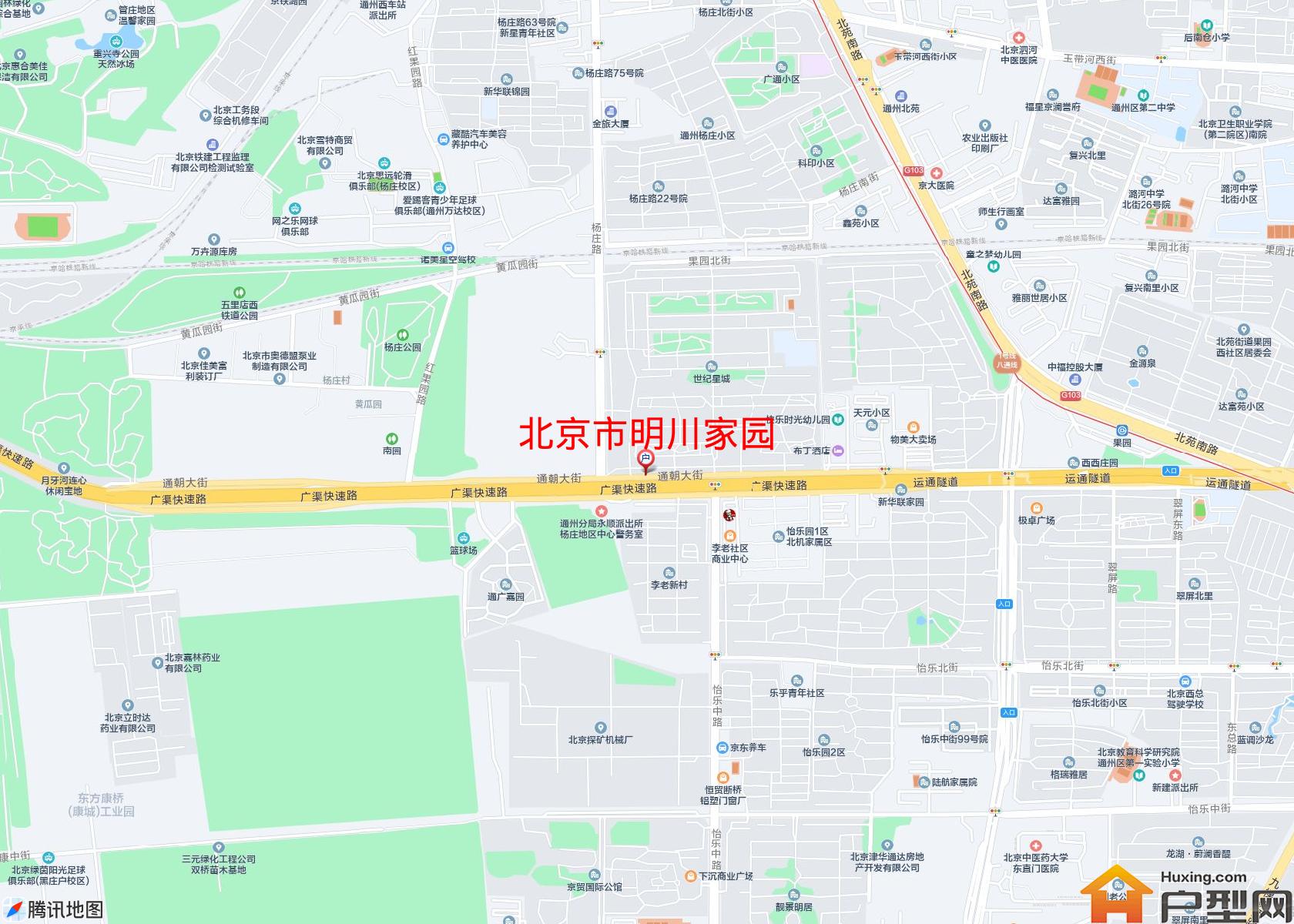 明川家园小区 - 户型网