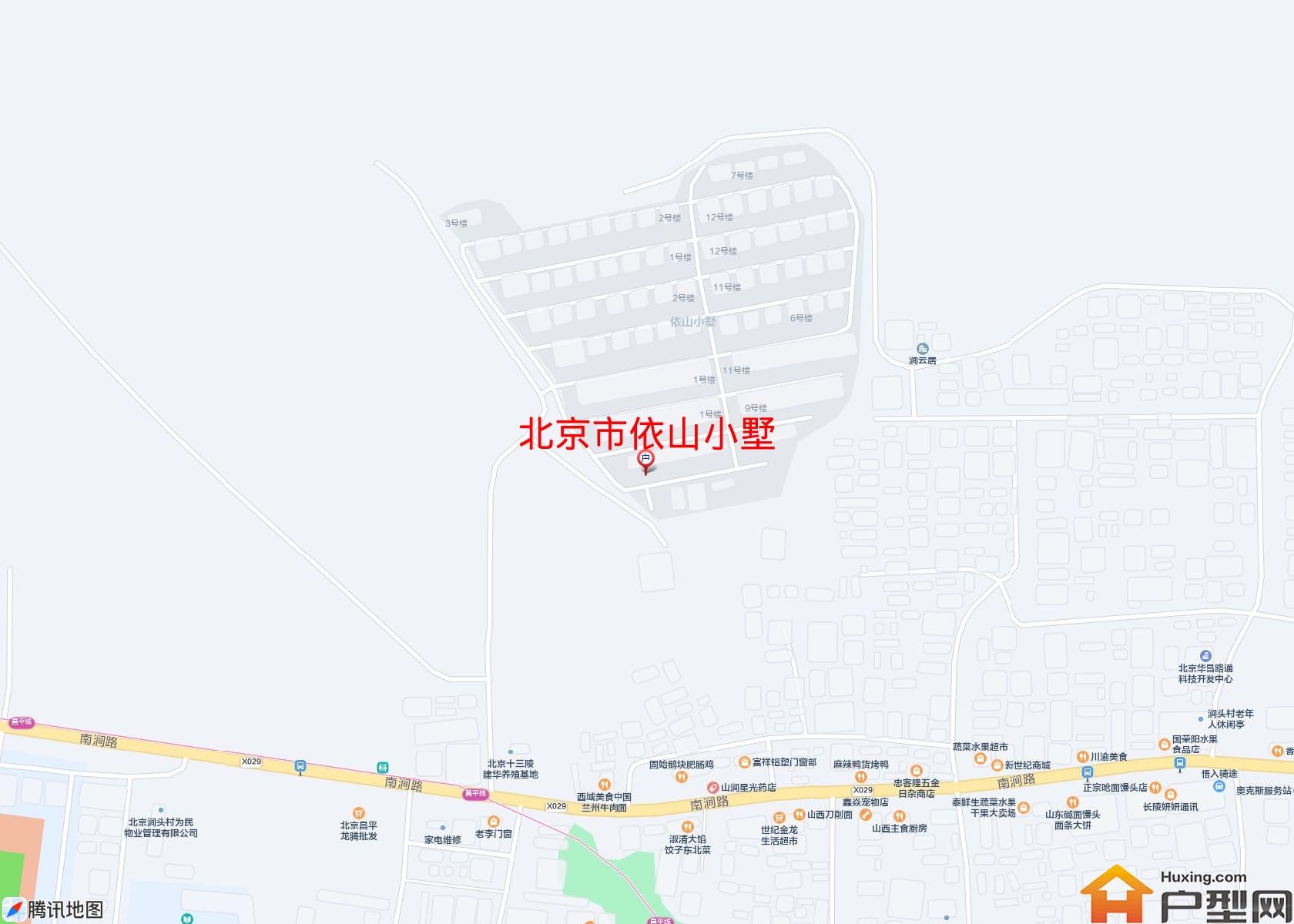 依山小墅小区 - 户型网