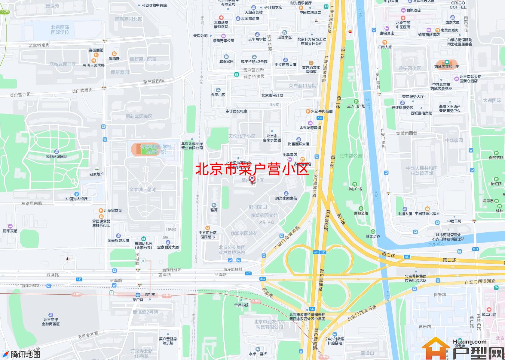 菜户营小区小区 - 户型网