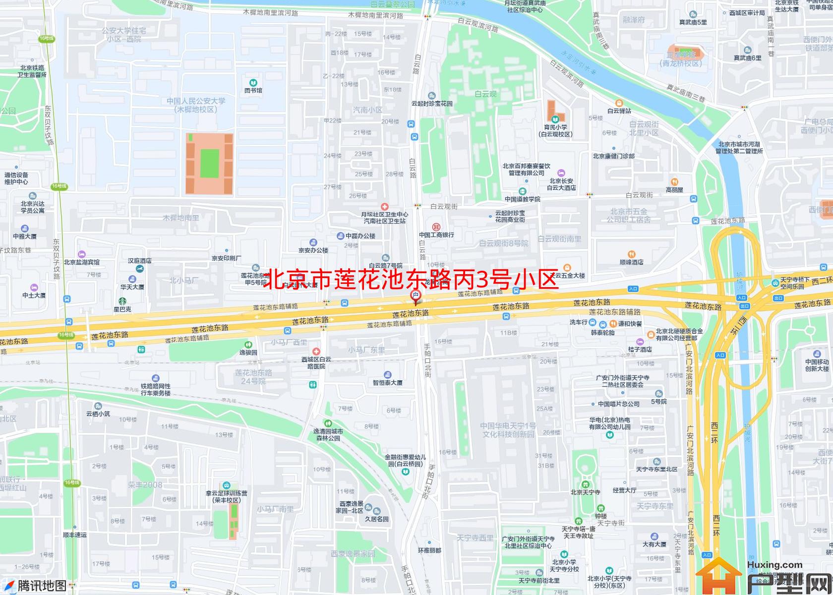 莲花池东路丙3号小区小区 - 户型网