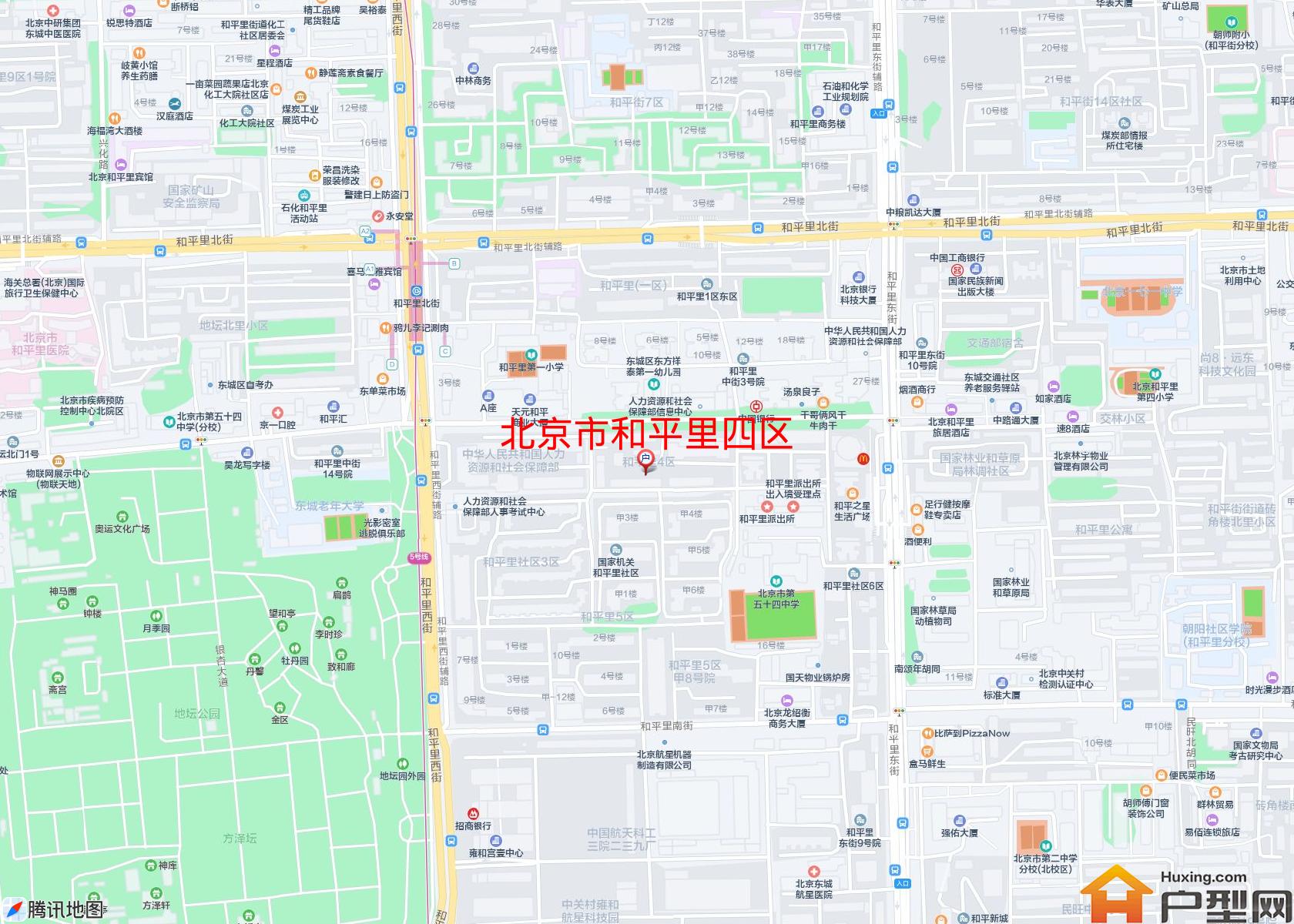 和平里四区小区 - 户型网