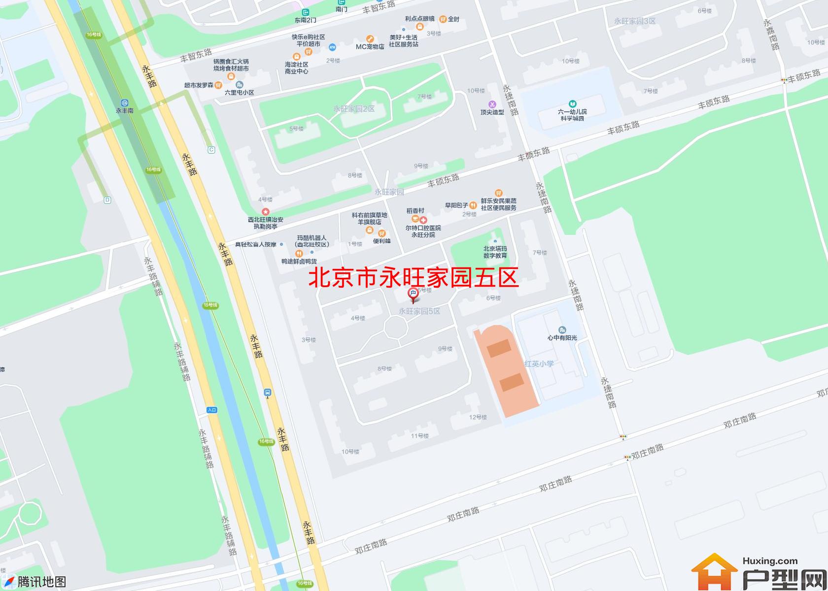 永旺家园五区小区 - 户型网