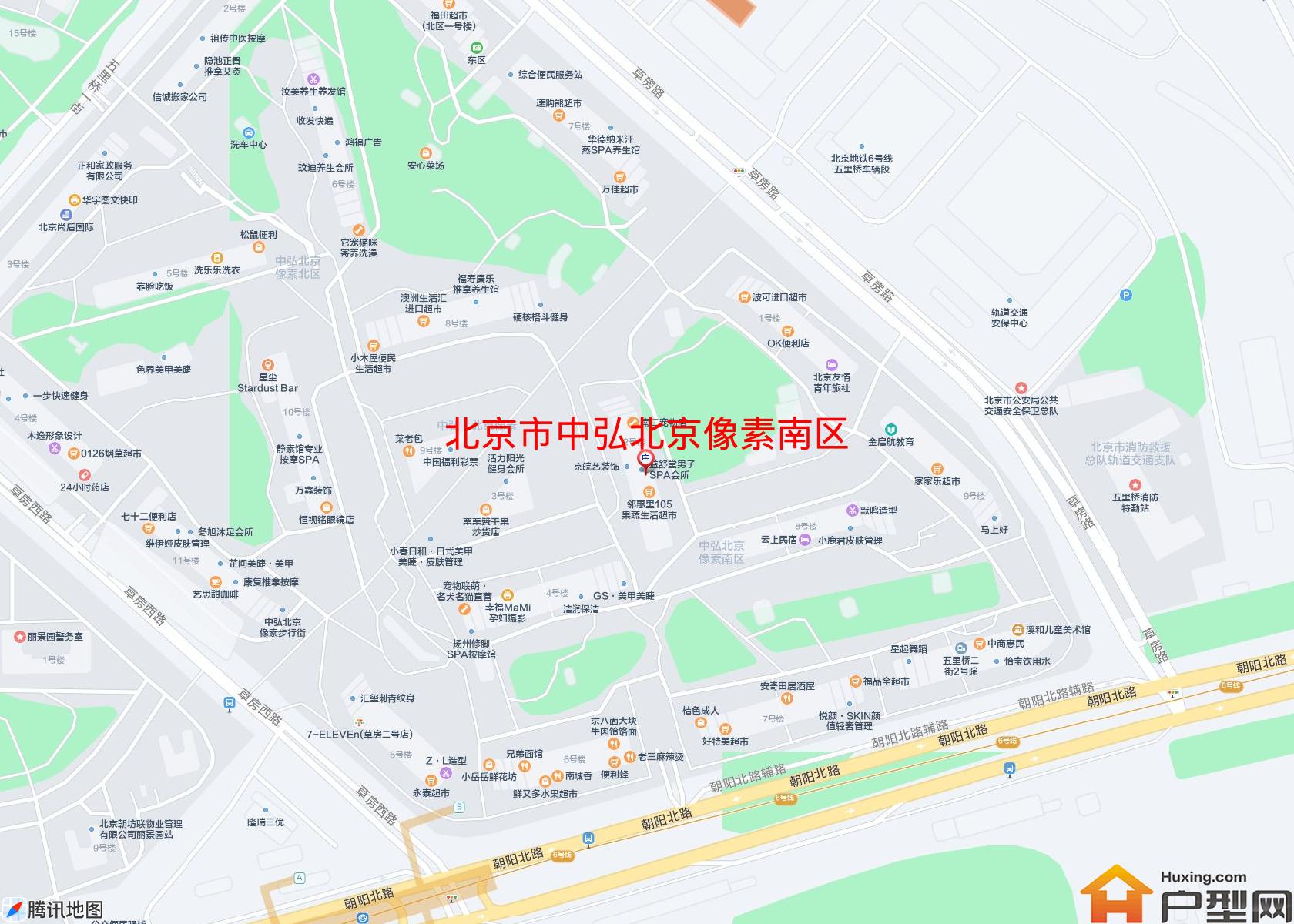 中弘北京像素南区小区 - 户型网