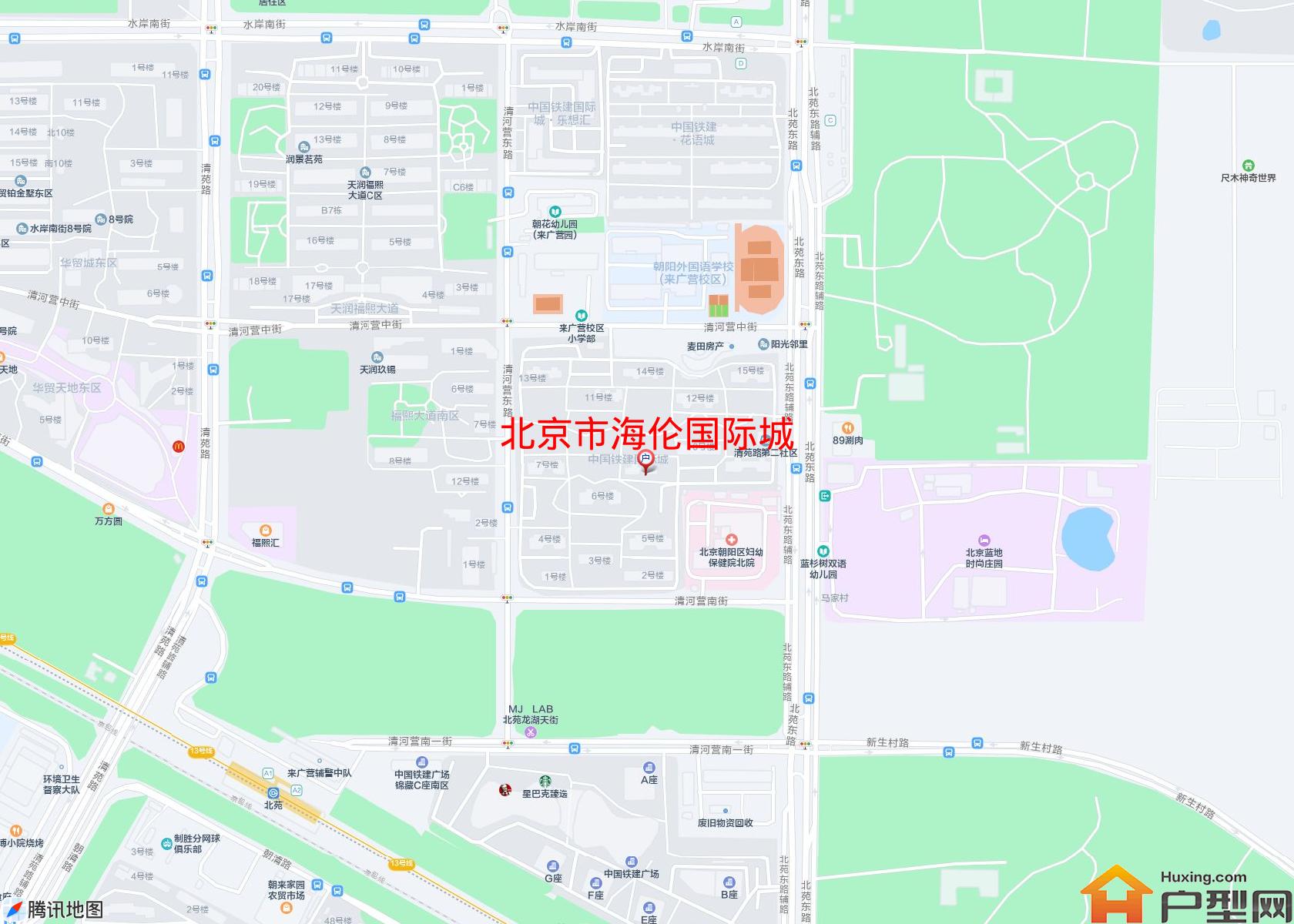 海伦国际城小区 - 户型网