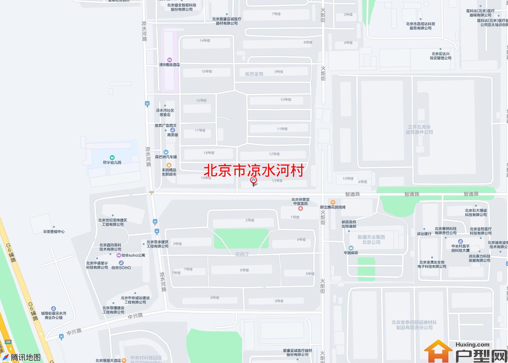 凉水河村小区 - 户型网