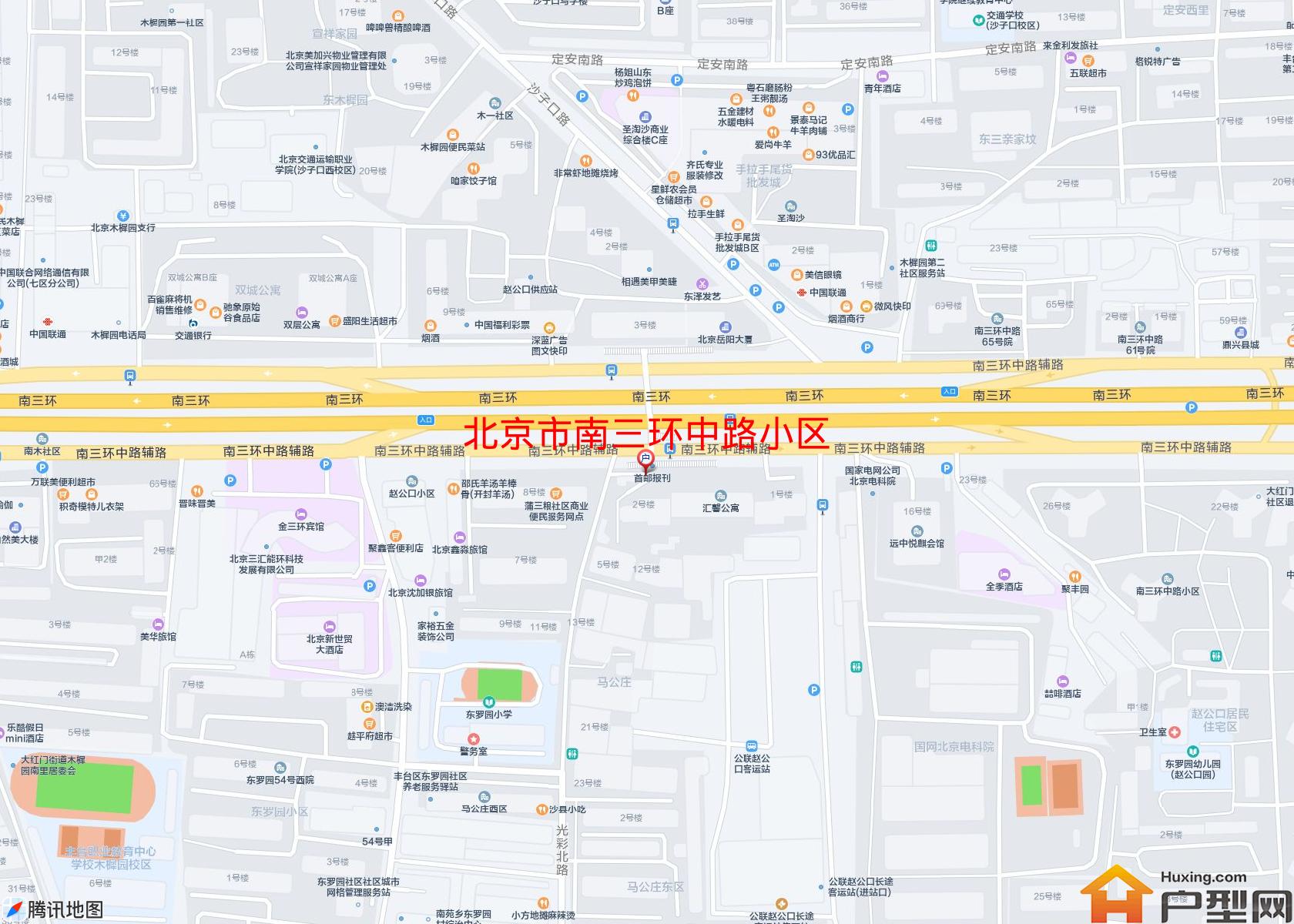 南三环中路小区小区 - 户型网