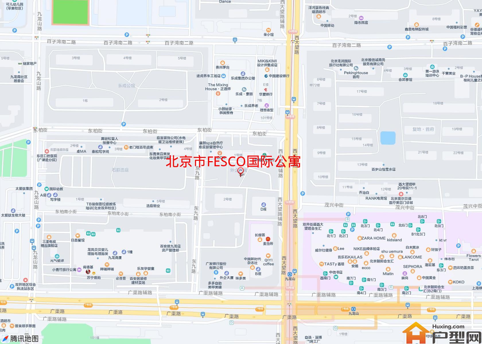 FESCO国际公寓小区 - 户型网