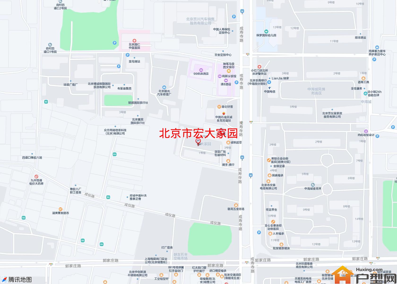 宏大家园小区 - 户型网