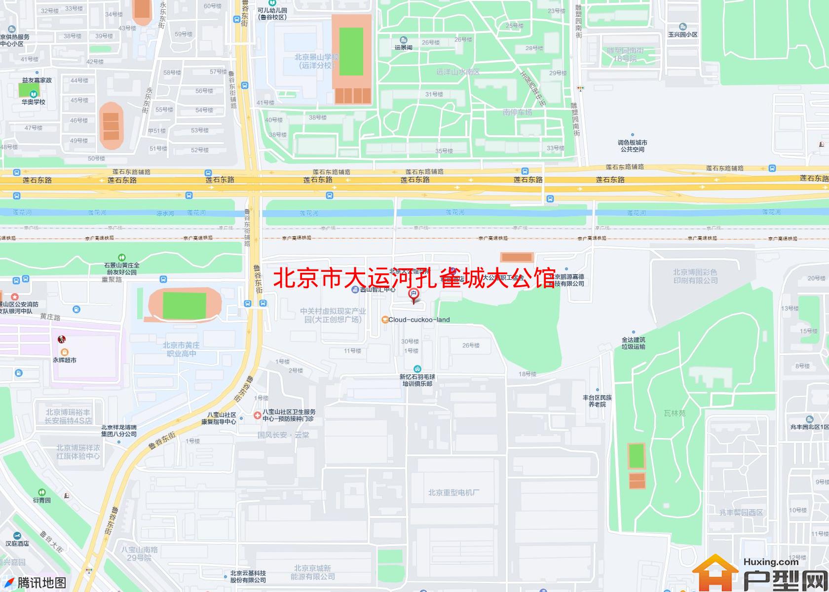 大运河孔雀城大公馆小区 - 户型网