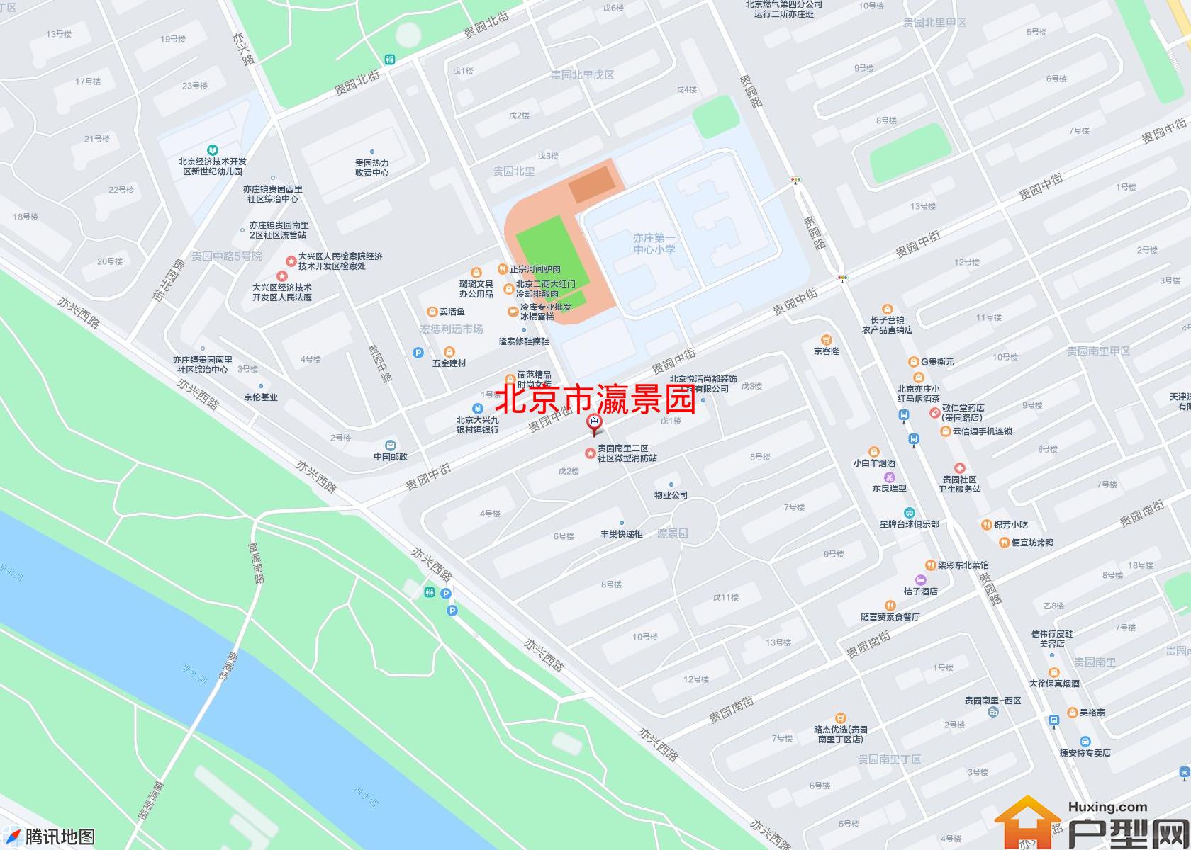 瀛景园小区 - 户型网