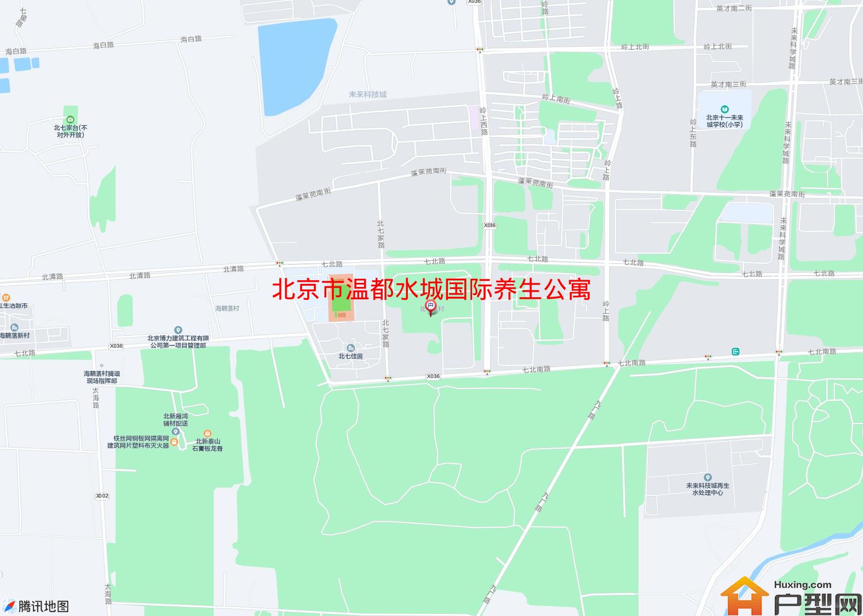 温都水城国际养生公寓小区 - 户型网