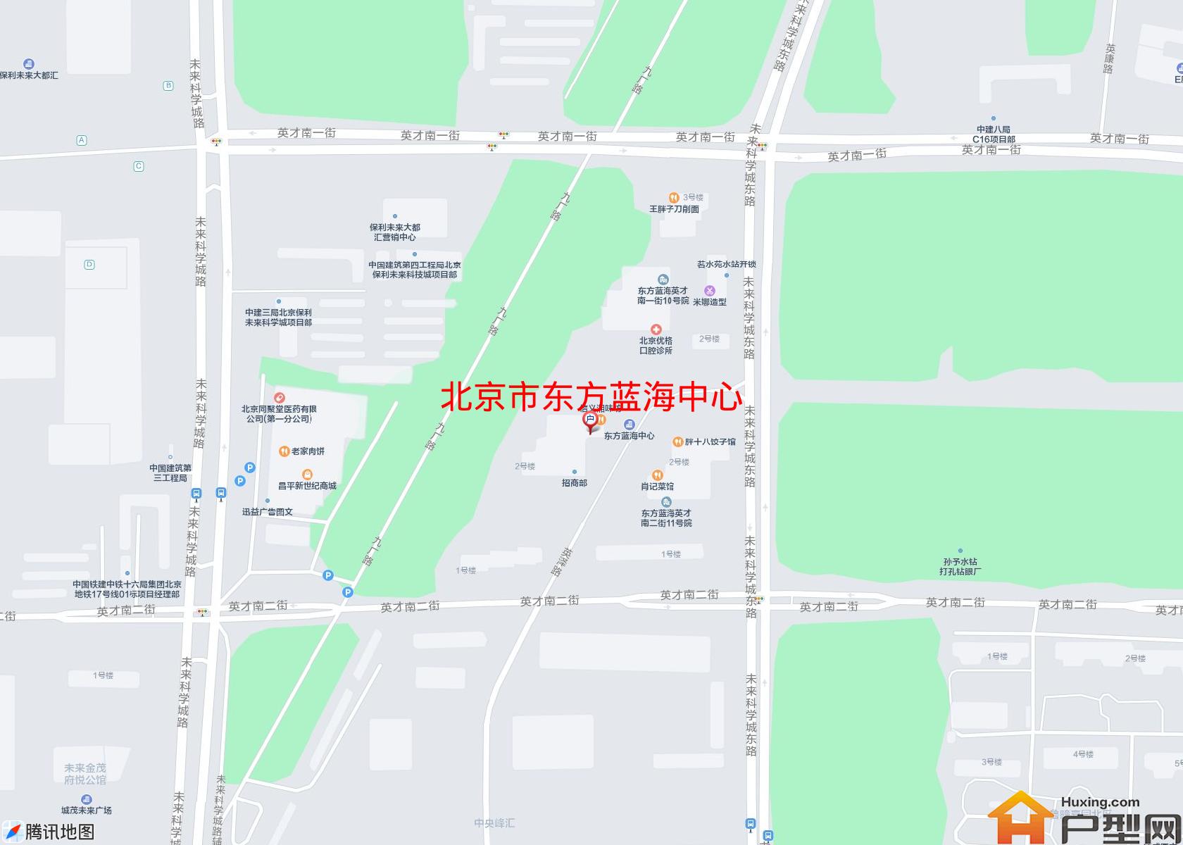 东方蓝海中心小区 - 户型网