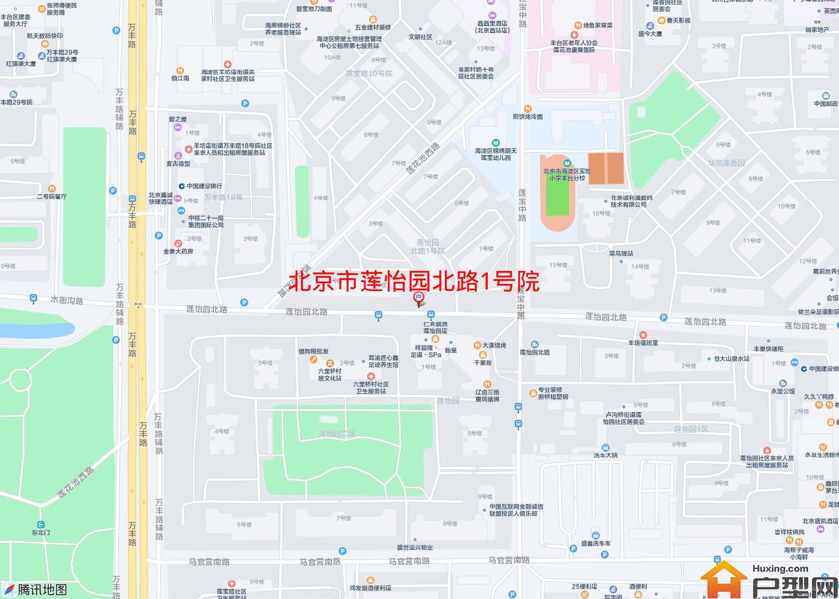 莲怡园北路1号院小区 - 户型网