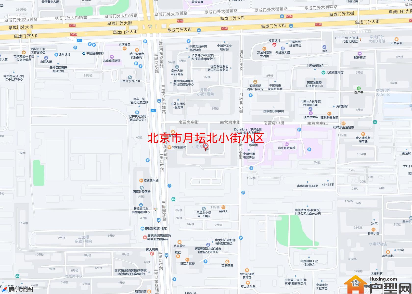 月坛北小街小区小区 - 户型网