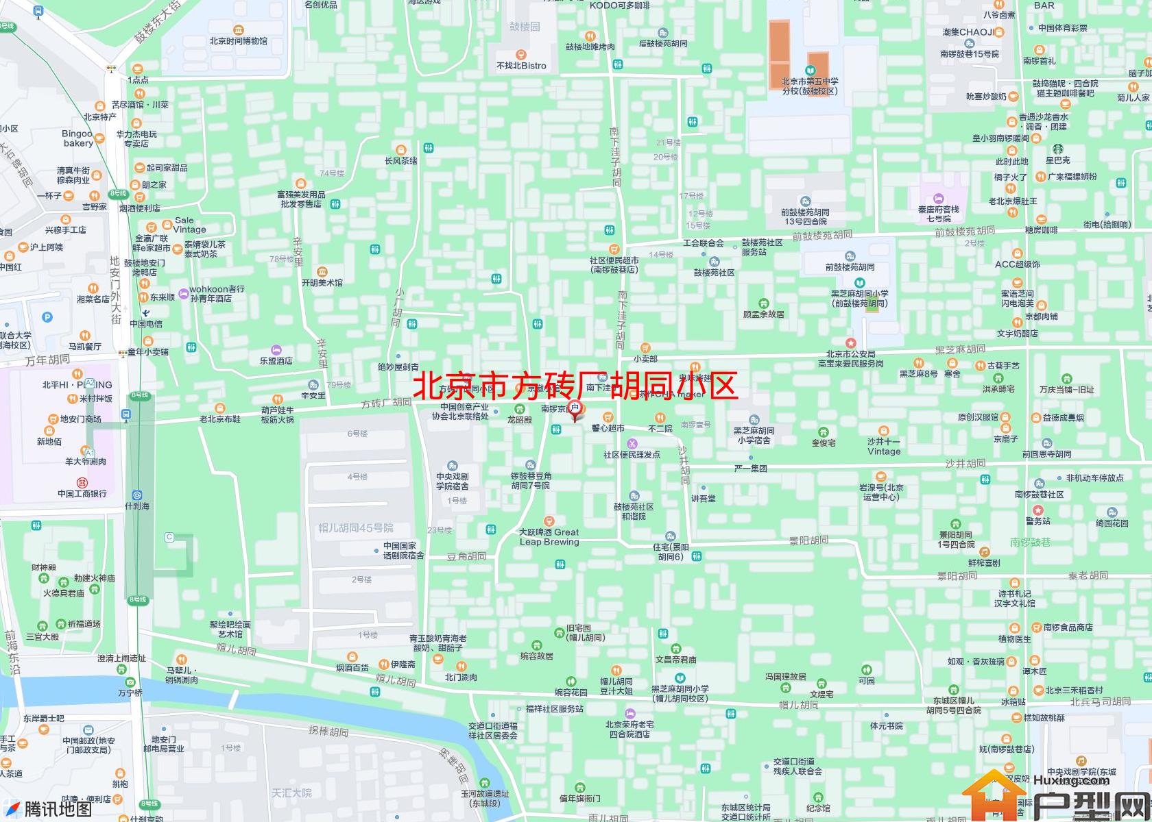 方砖厂胡同小区小区 - 户型网
