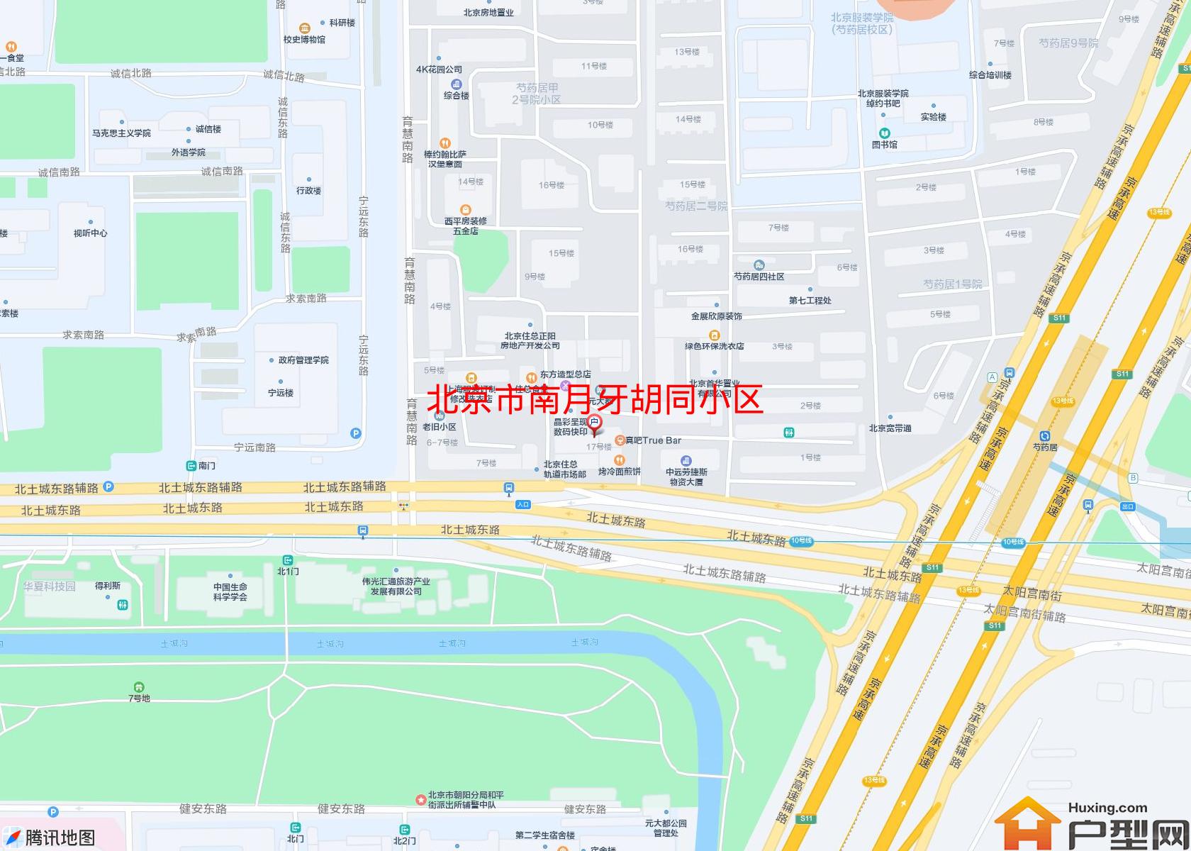 南月牙胡同小区小区 - 户型网