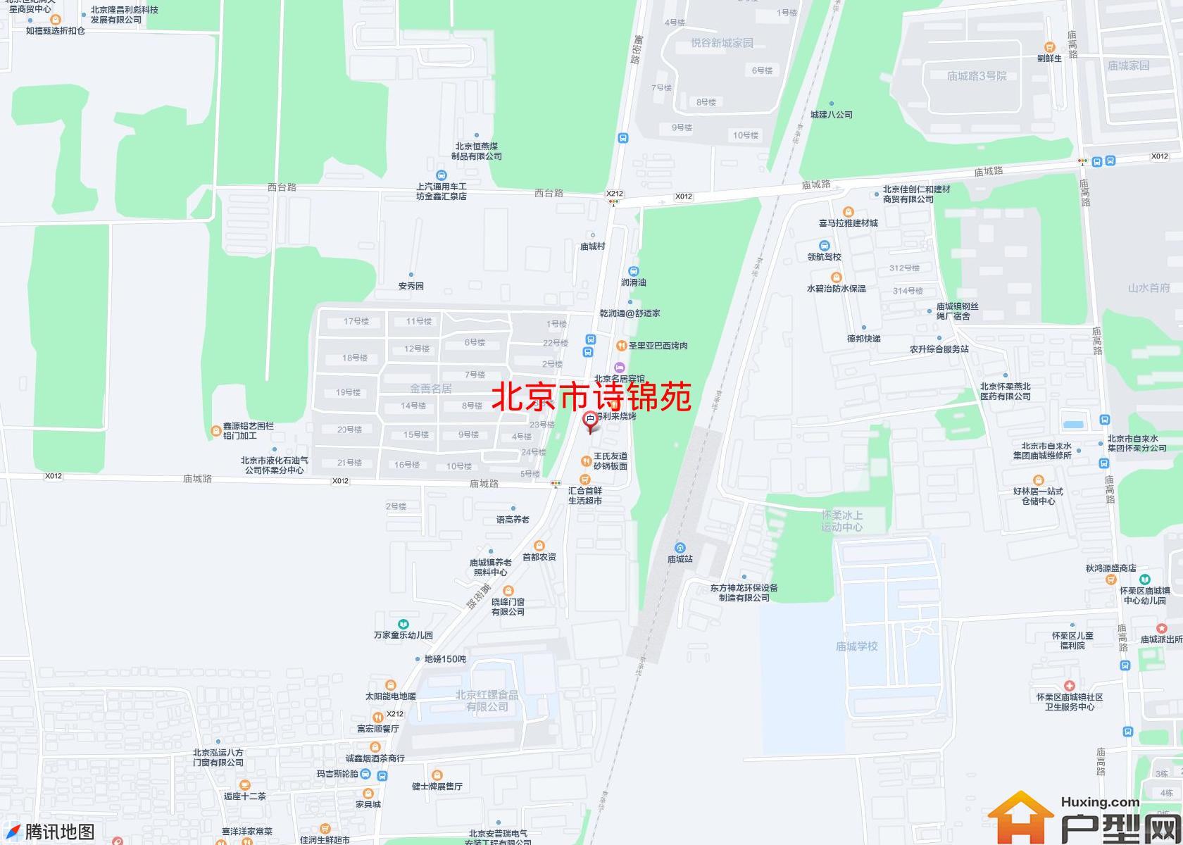 诗锦苑小区 - 户型网