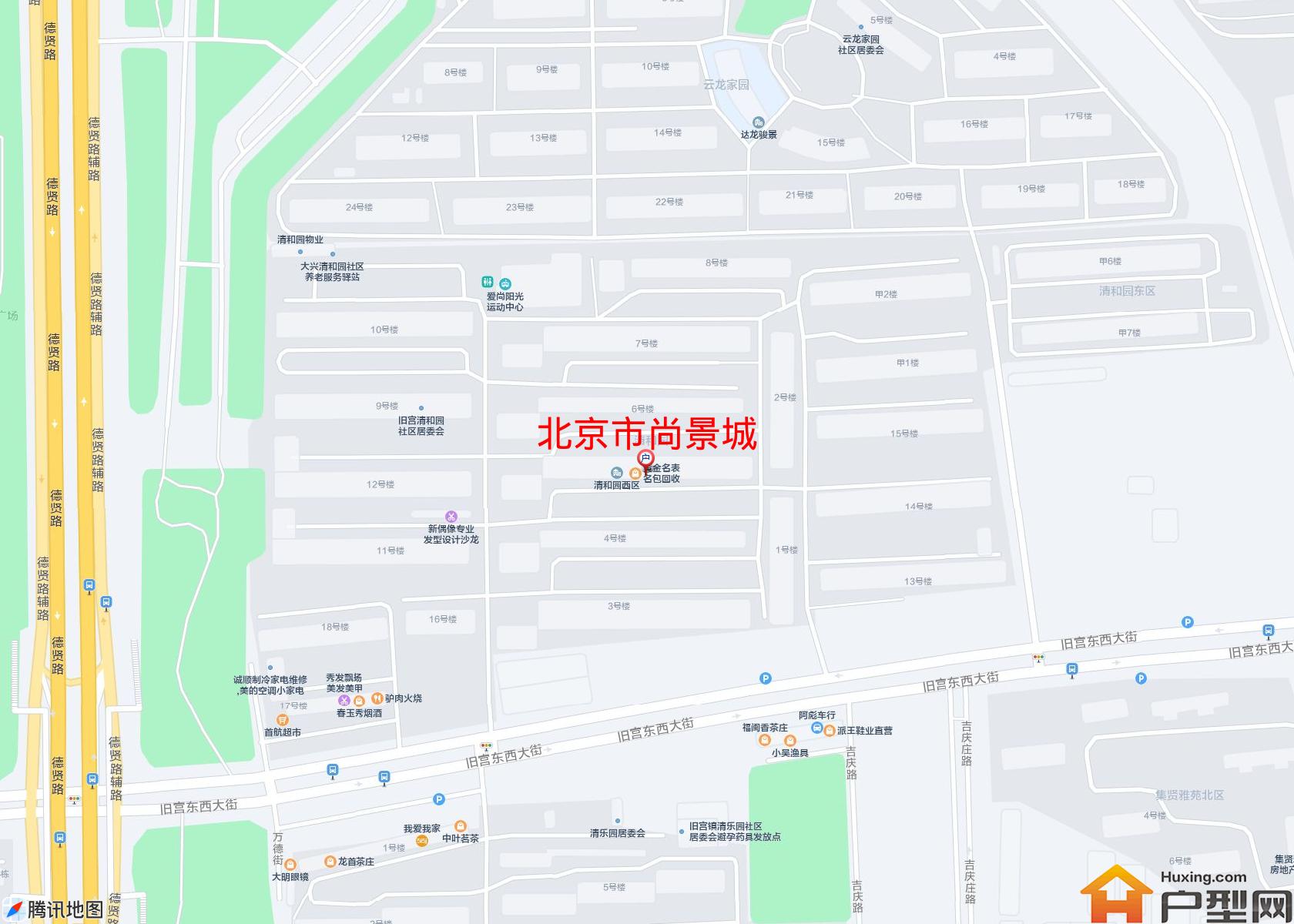 尚景城小区 - 户型网