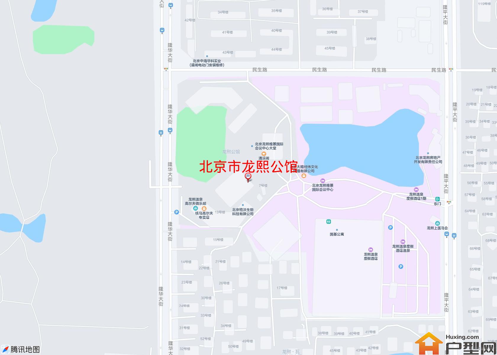 龙熙公馆小区 - 户型网