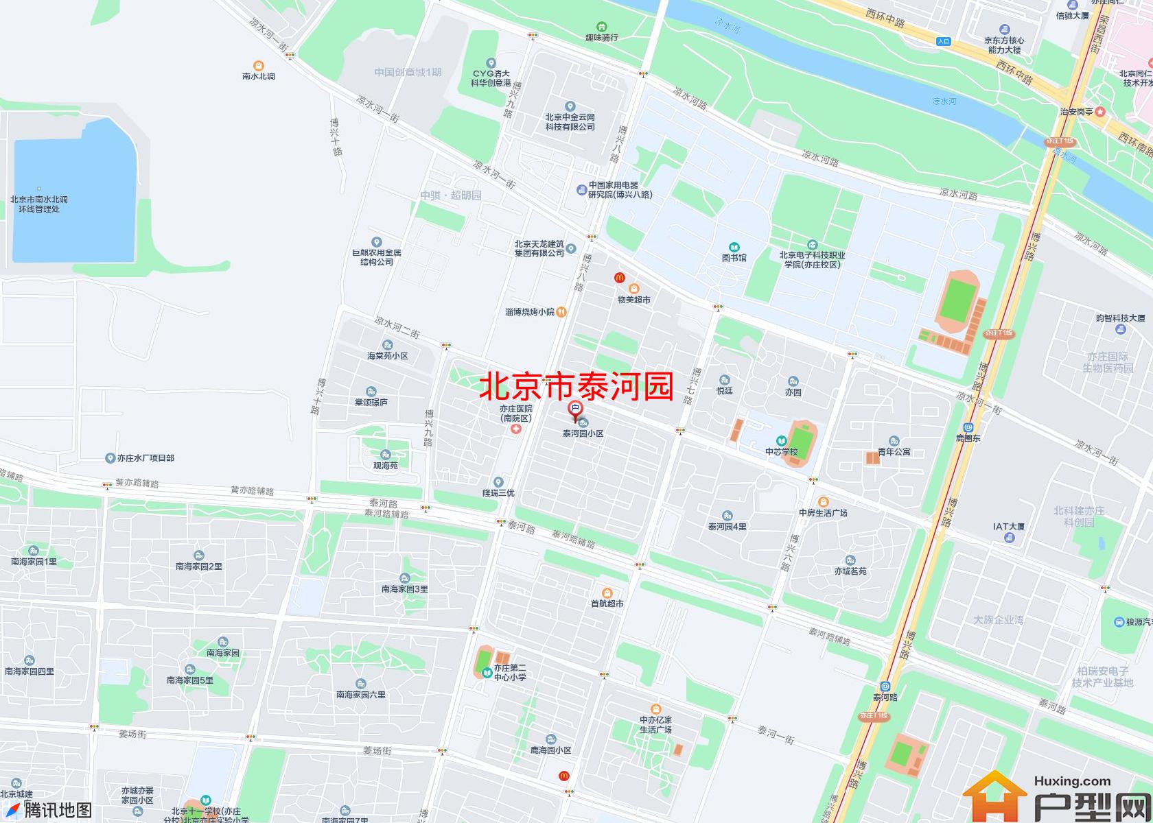 泰河园小区 - 户型网