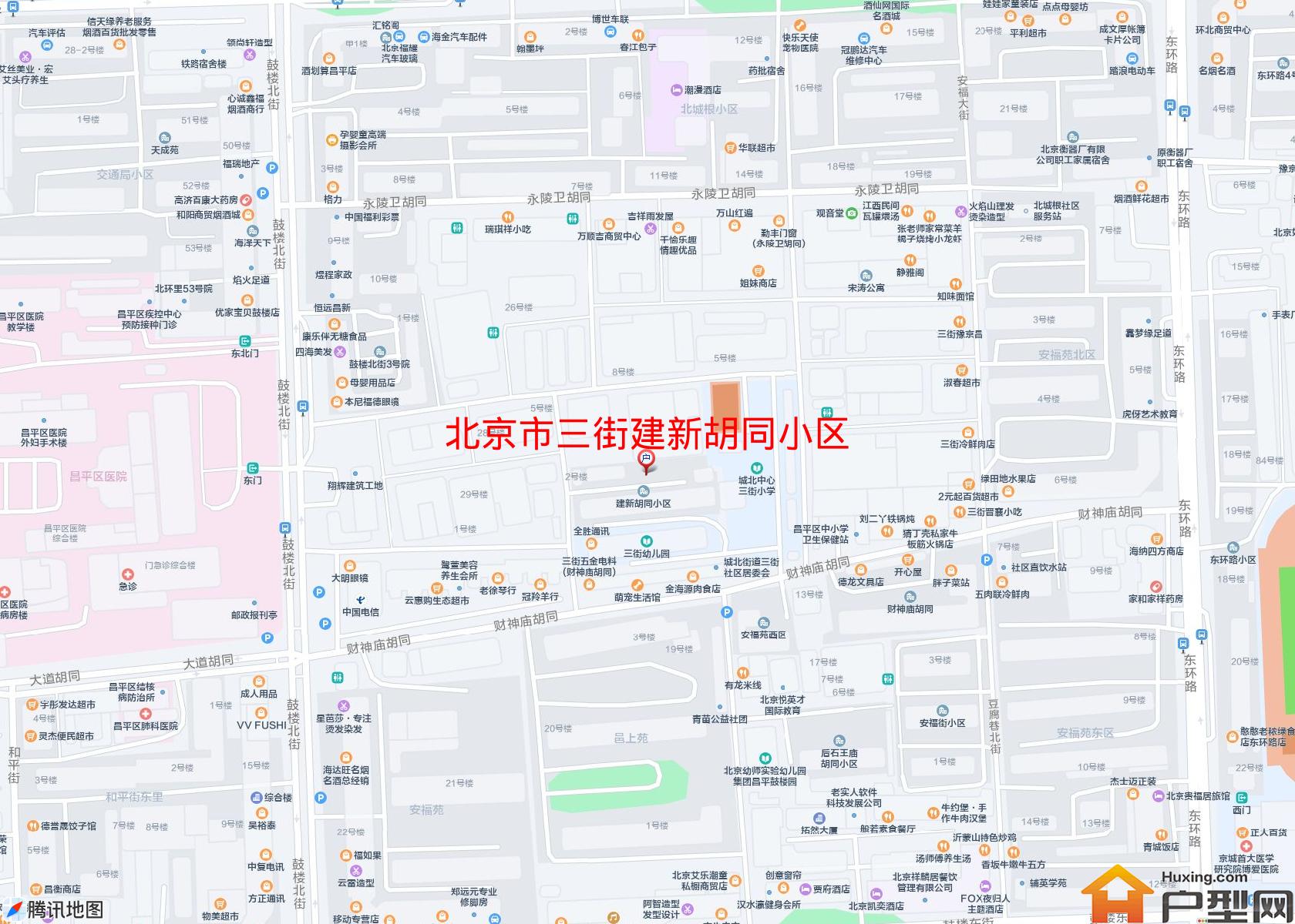 三街建新胡同小区小区 - 户型网