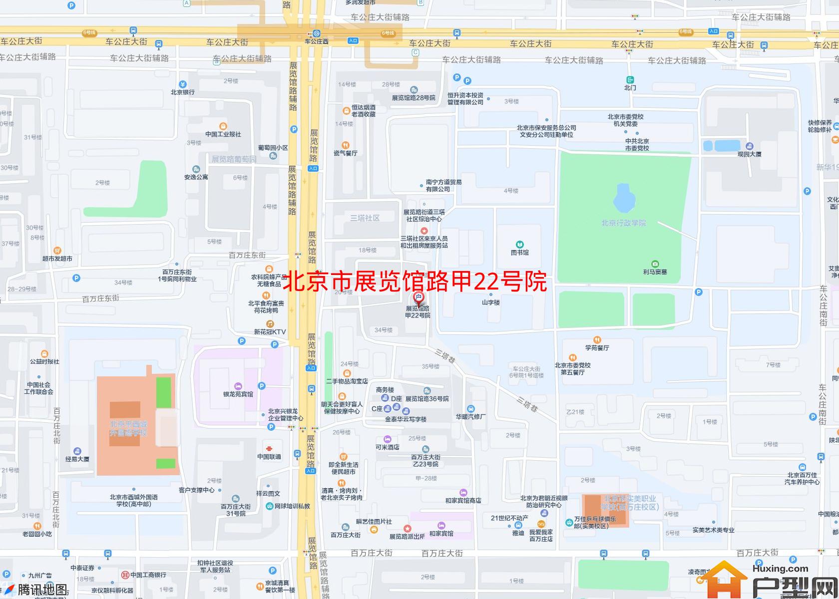 展览馆路甲22号院小区 - 户型网