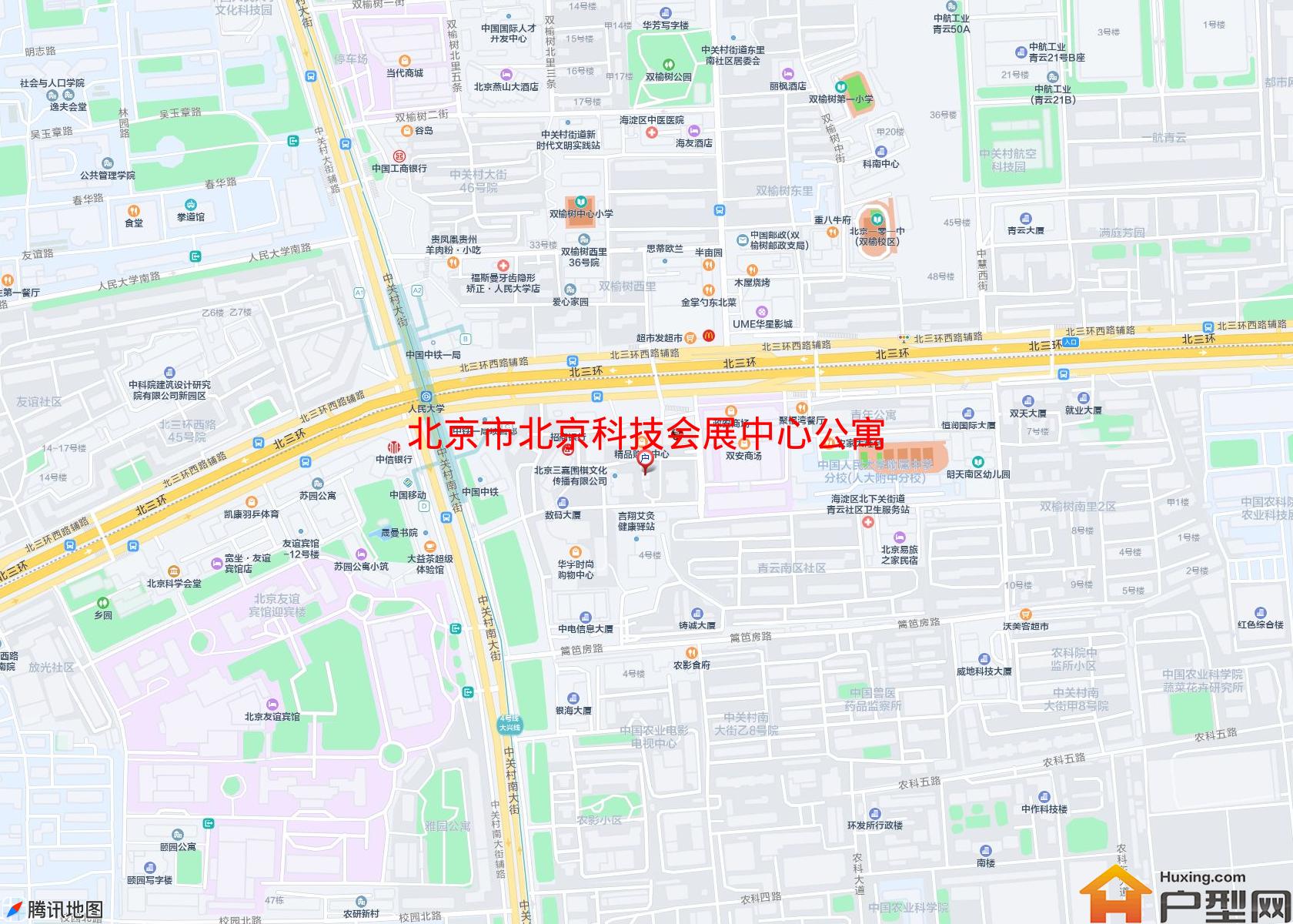 北京科技会展中心公寓小区 - 户型网