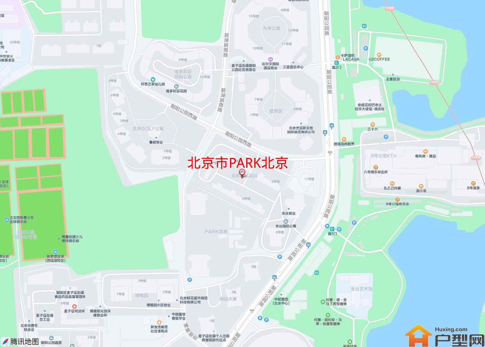 PARK北京小区 - 户型网