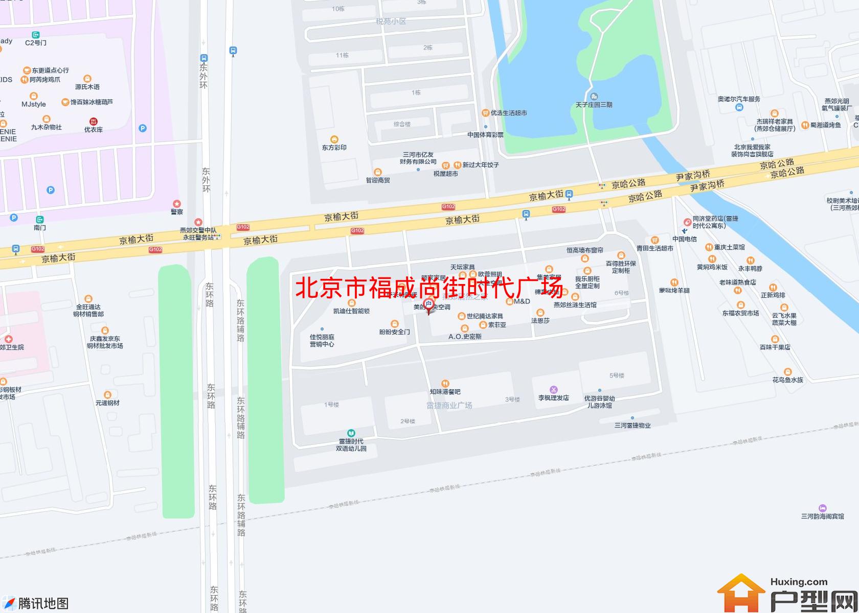 福成尚街时代广场小区 - 户型网