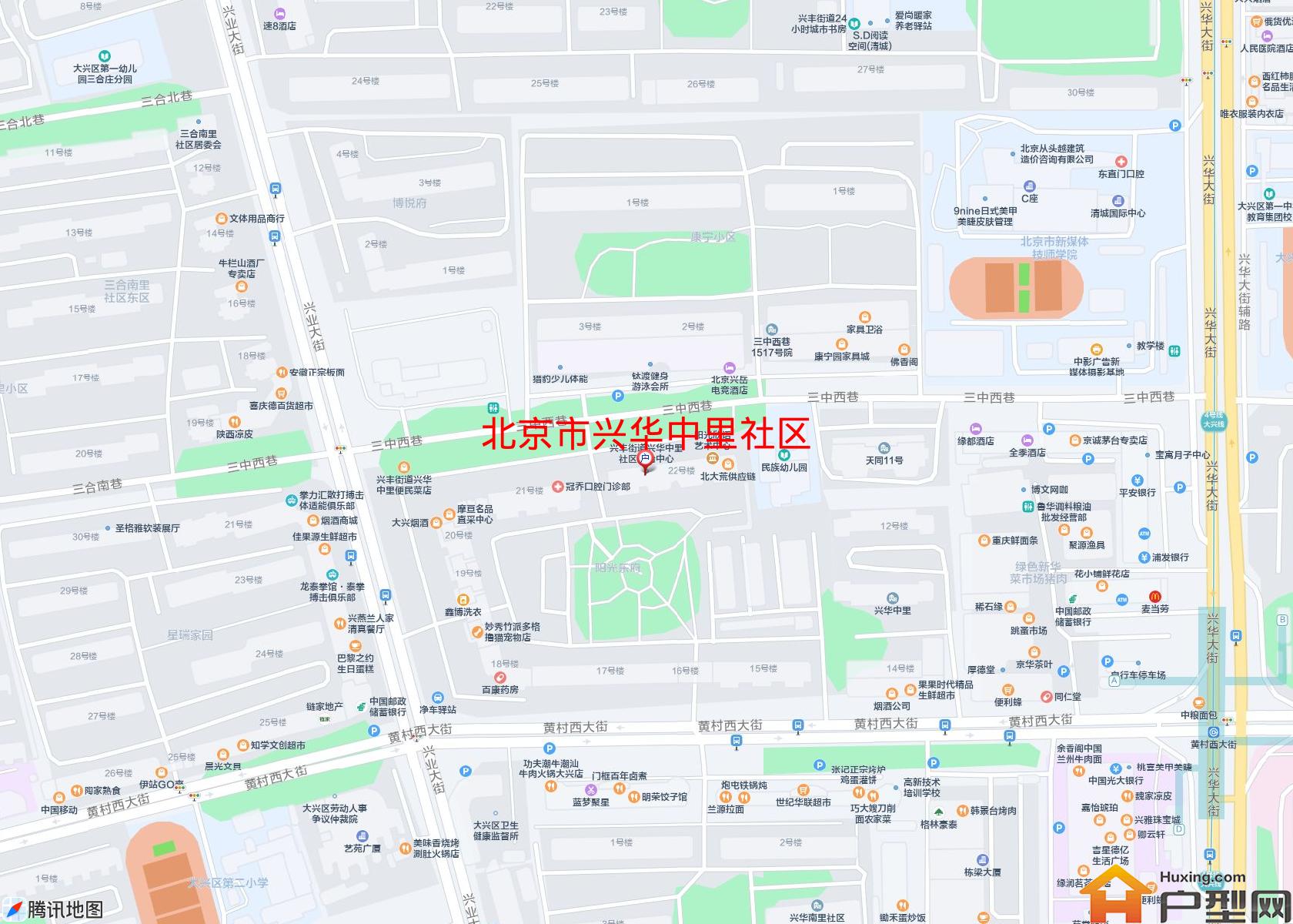兴华中里社区小区 - 户型网