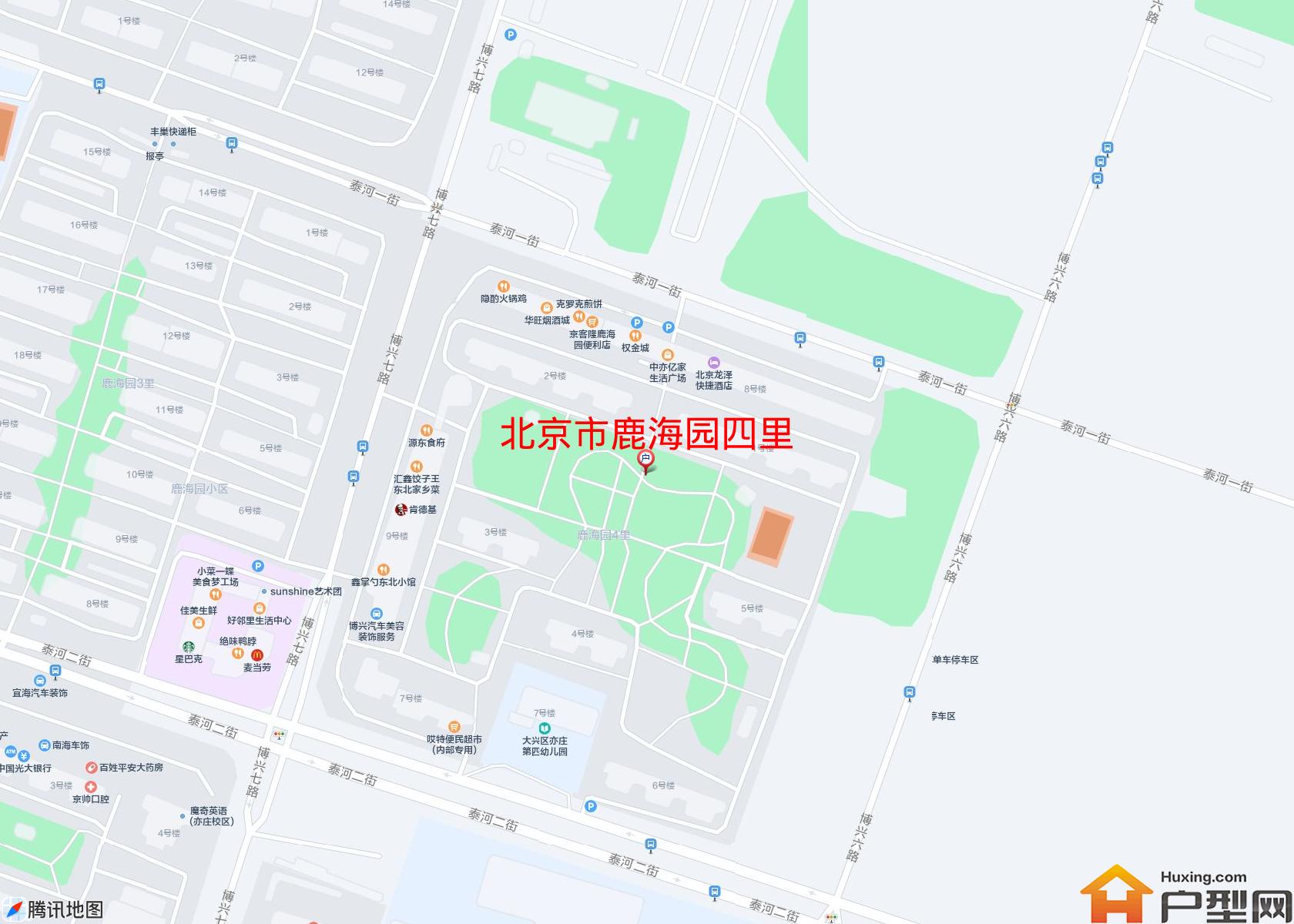鹿海园四里小区 - 户型网