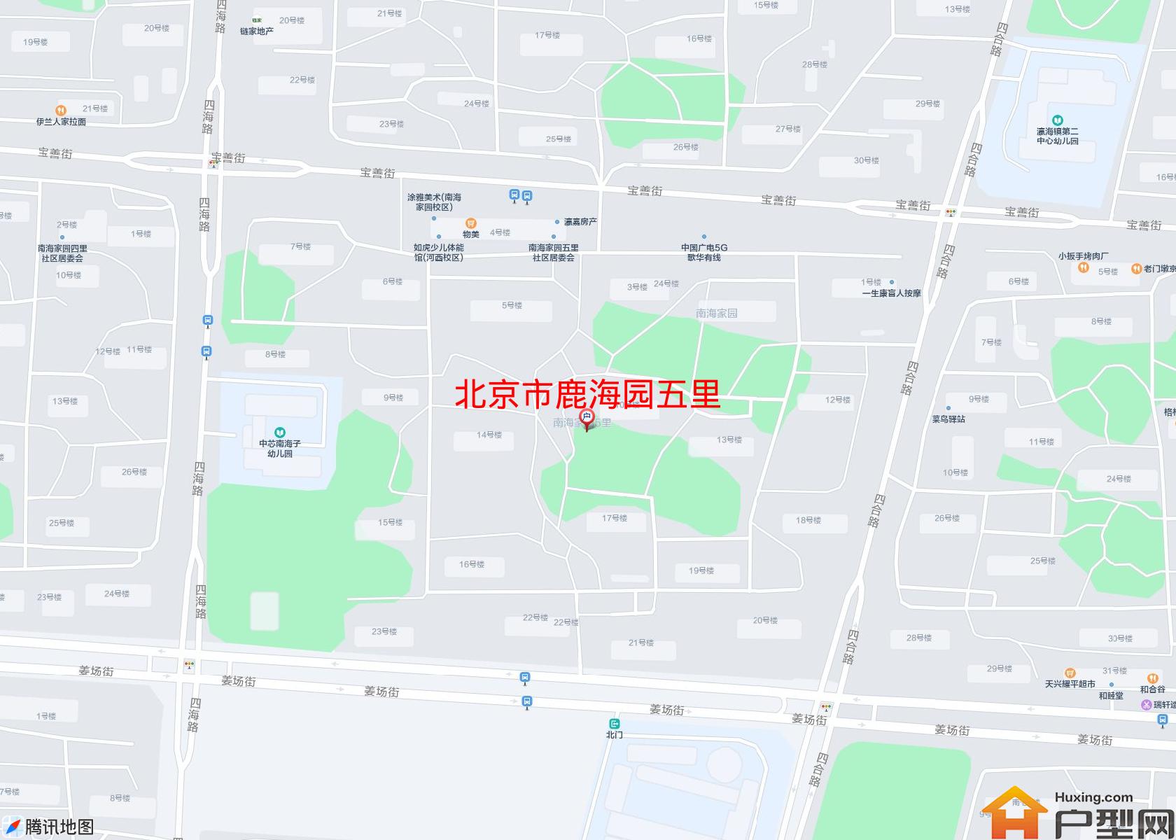 鹿海园五里小区 - 户型网