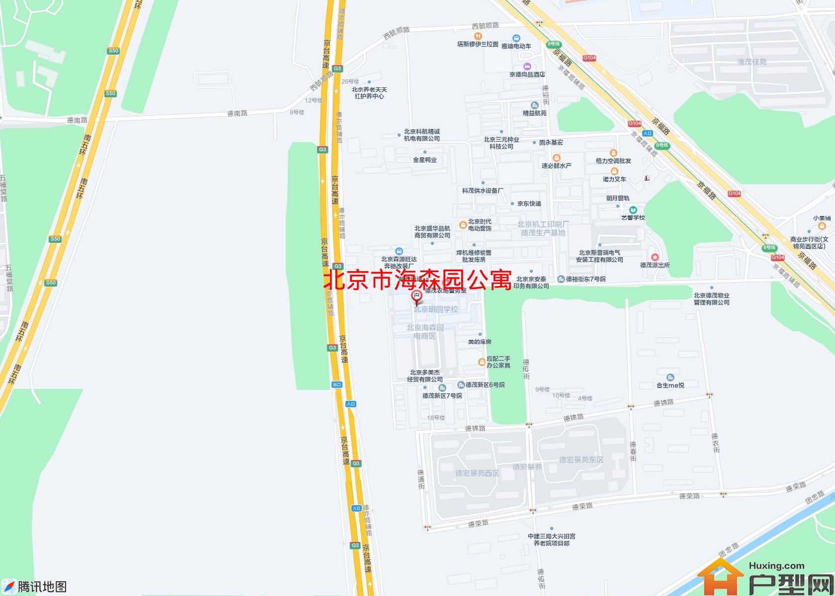 海森园公寓小区 - 户型网