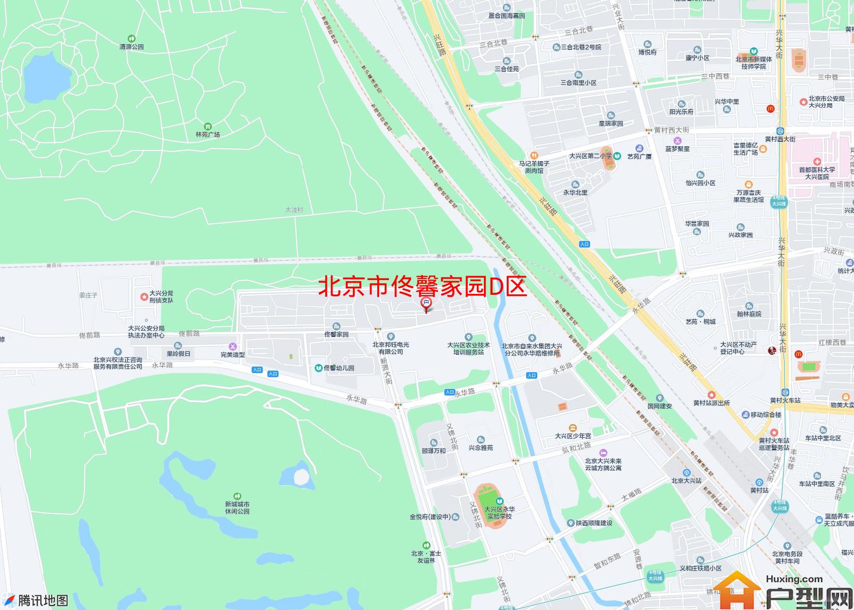 佟馨家园D区小区 - 户型网
