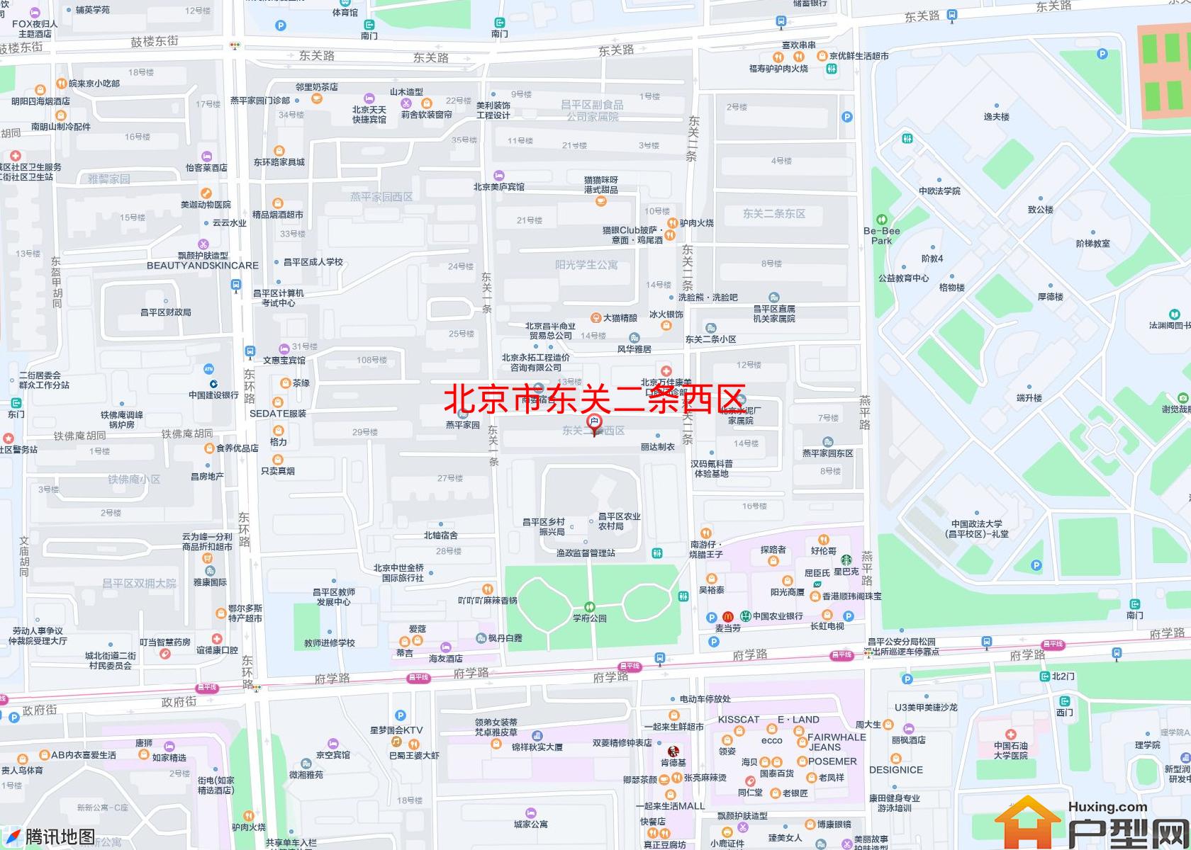 东关二条西区小区 - 户型网