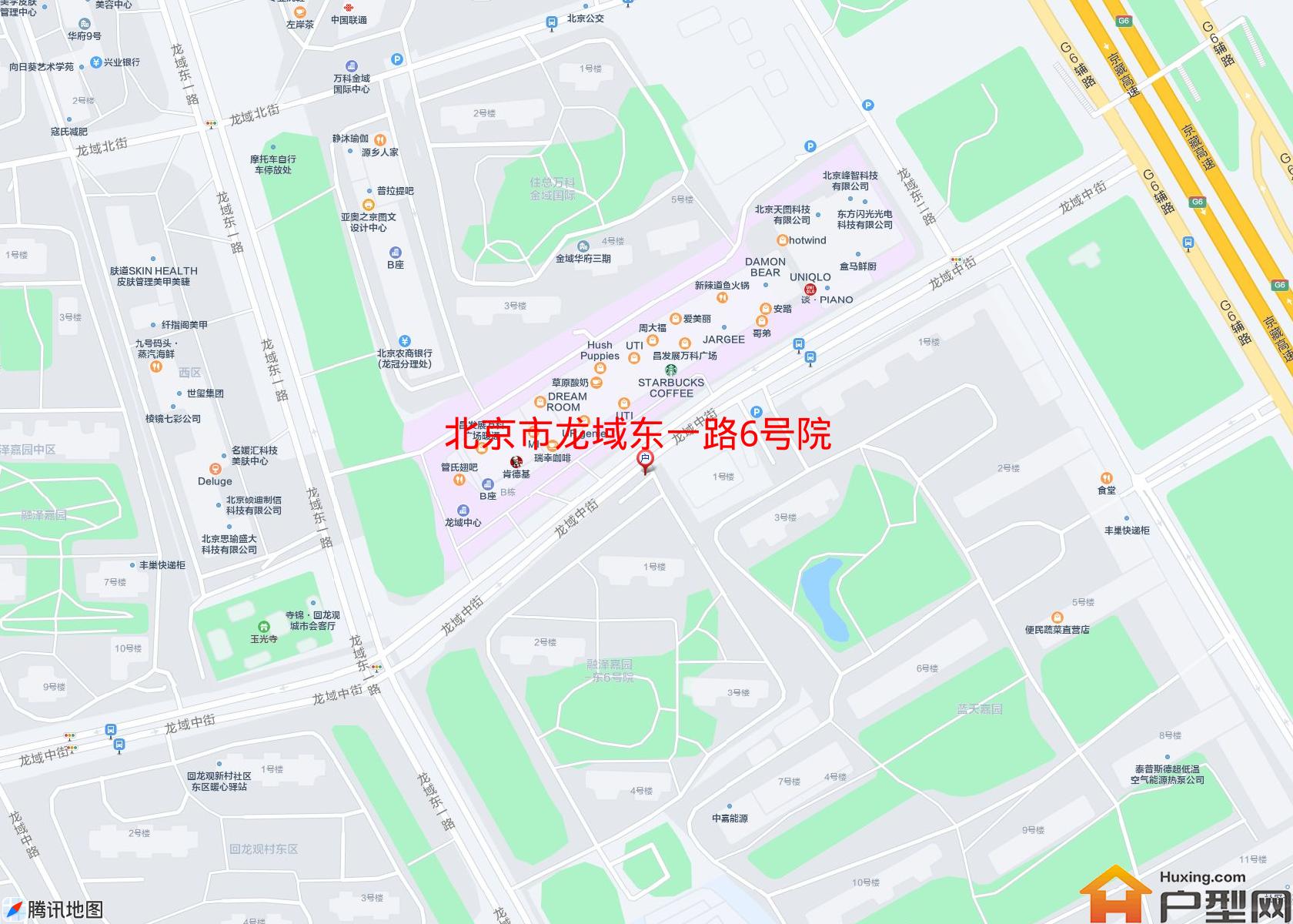 龙域东一路6号院小区 - 户型网