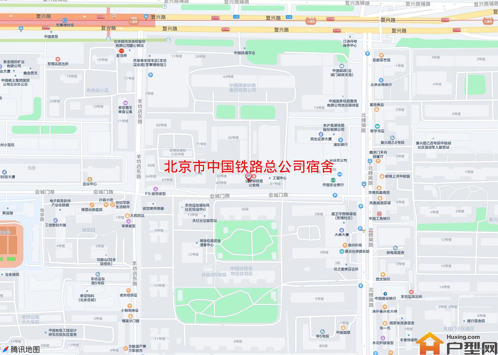 中国铁路总公司宿舍小区 - 户型网