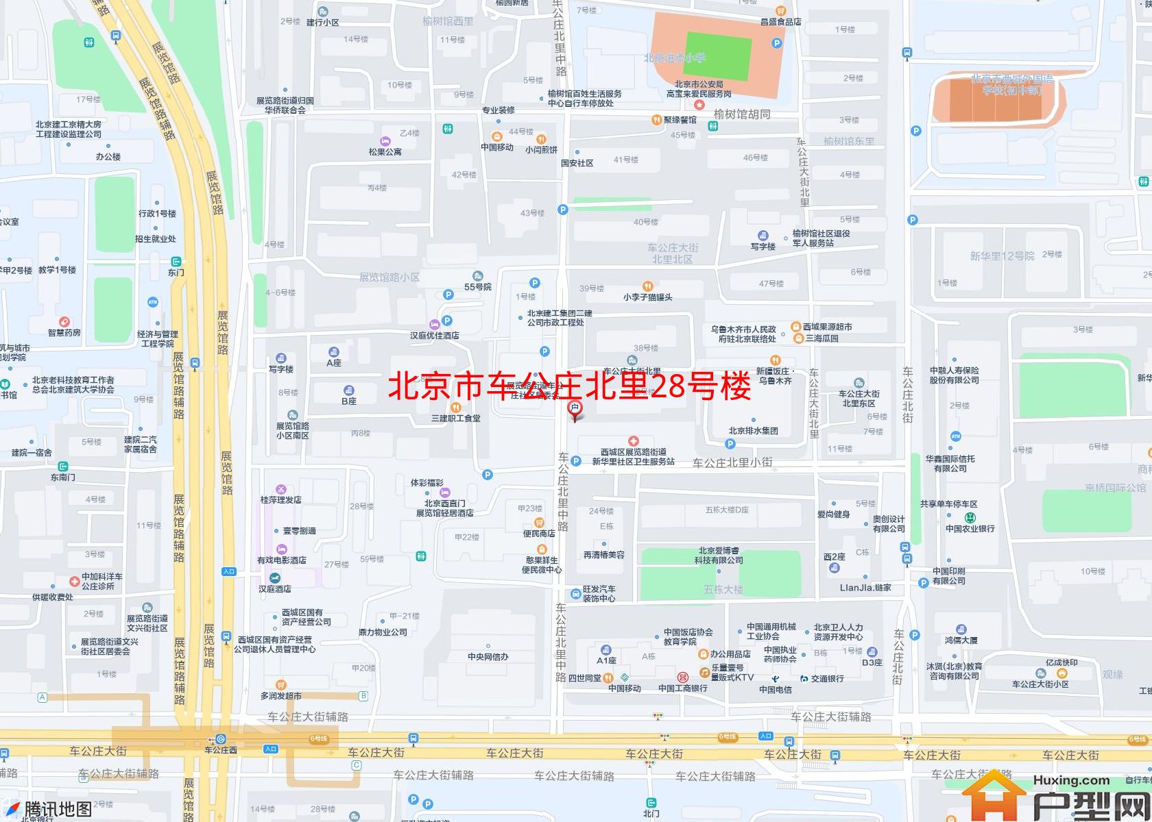 车公庄北里28号楼小区 - 户型网