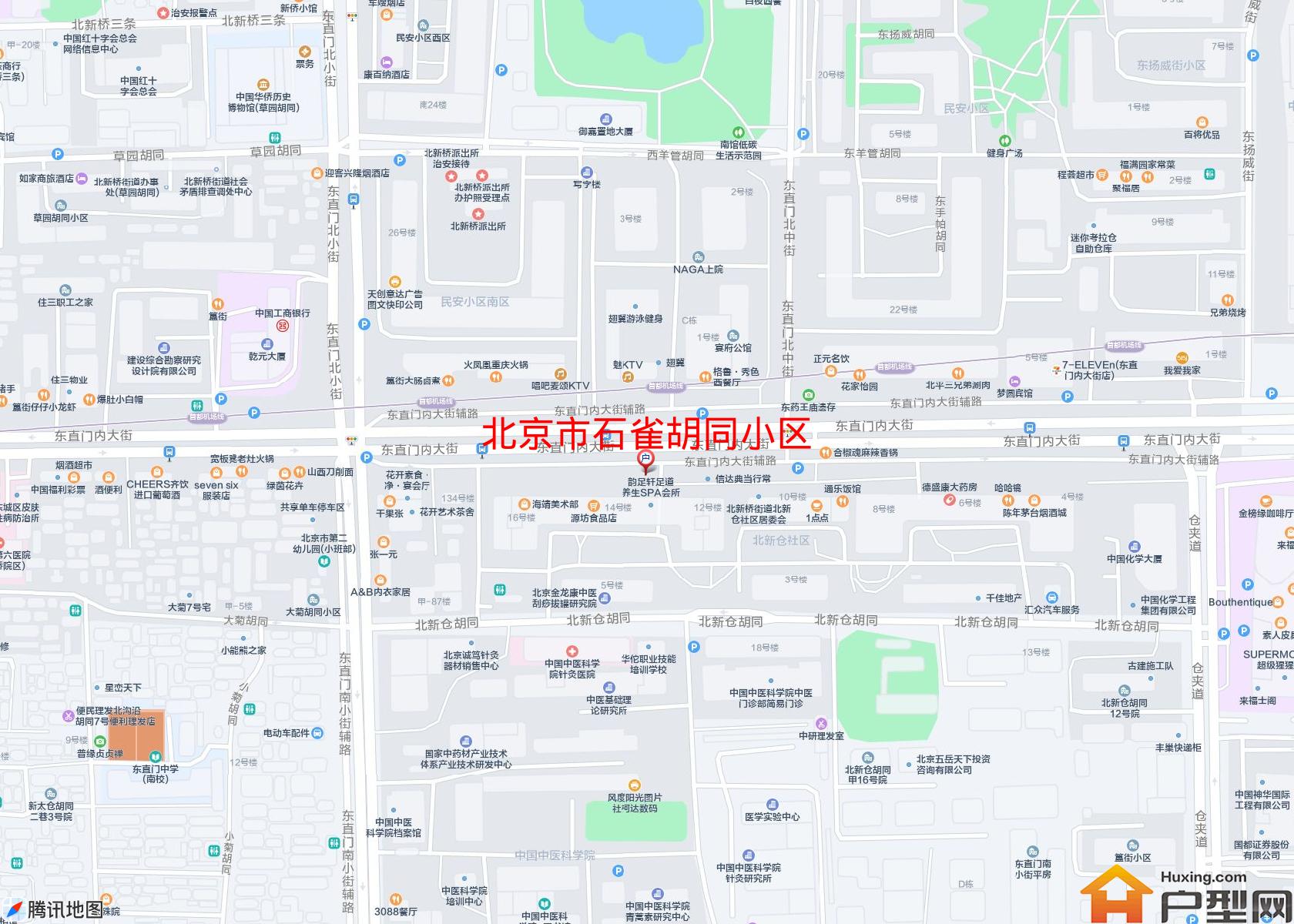 石雀胡同小区小区 - 户型网