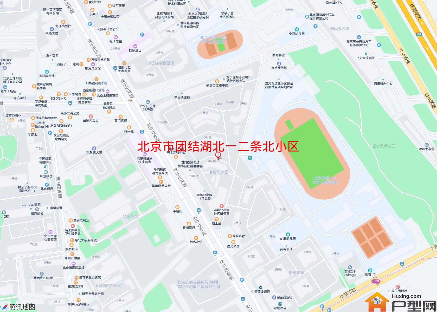 团结湖北一二条北小区小区 - 户型网
