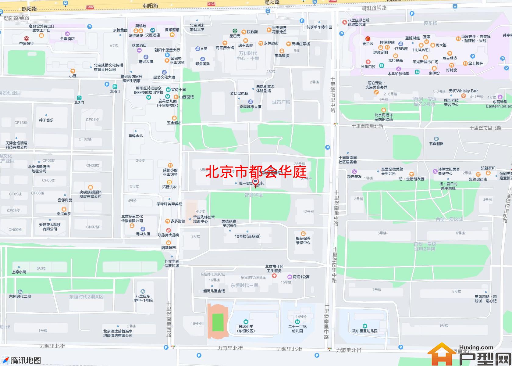 都会华庭小区 - 户型网