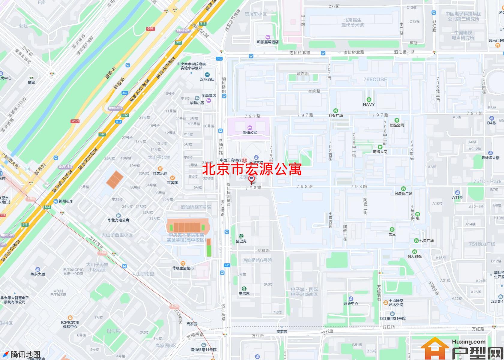 宏源公寓小区 - 户型网