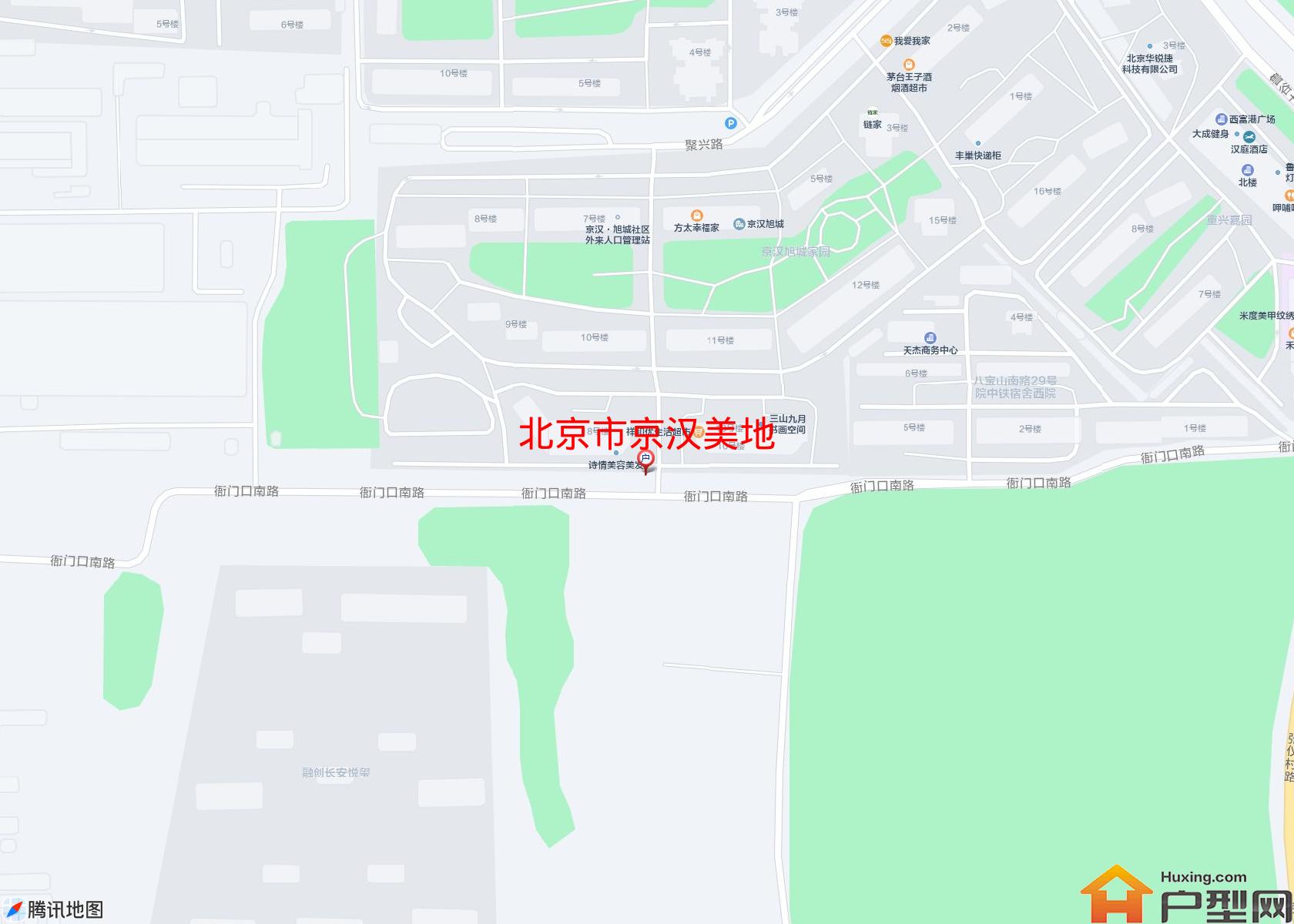 京汉美地小区 - 户型网
