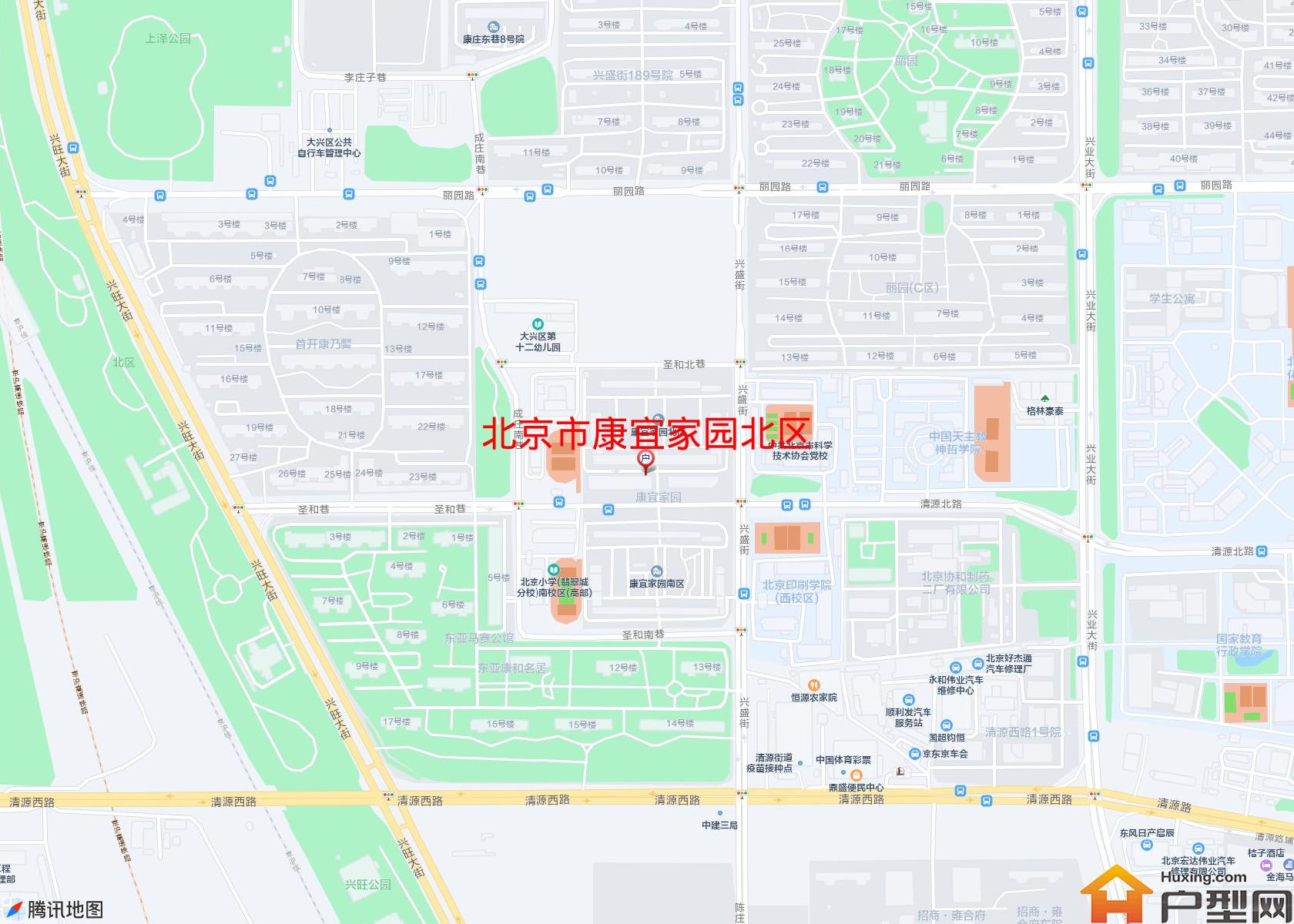 康宜家园北区小区 - 户型网