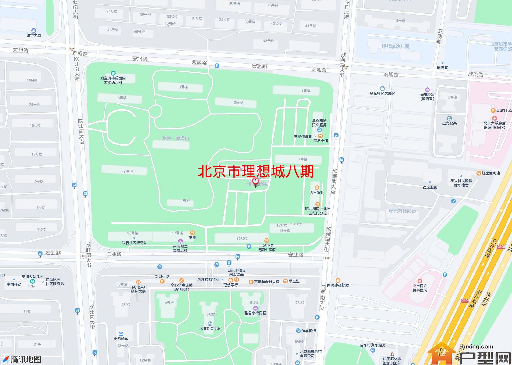 理想城八期小区 - 户型网